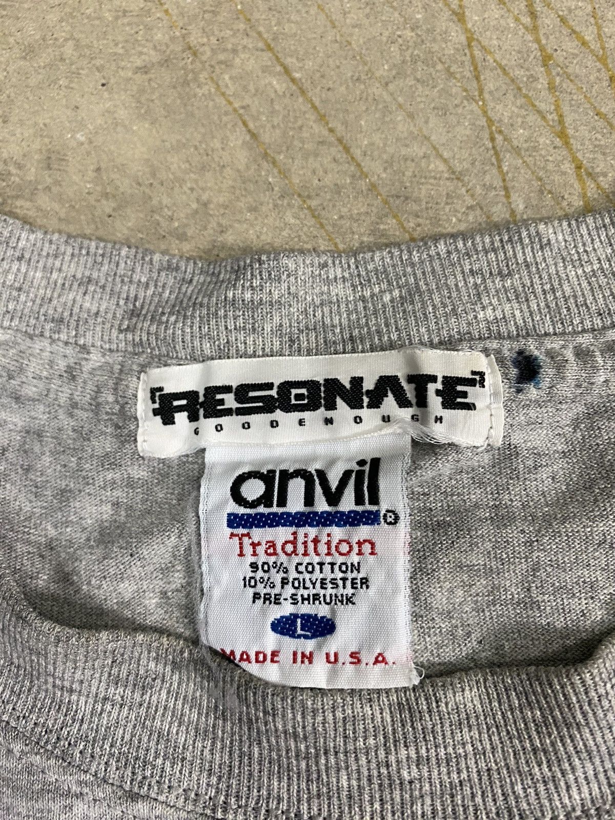 Fragment Design × Good Enough × Hiroshi Fujiwara 90s Resonate GDEH ACDC logo tee Size US L / EU 52-54 / 3 - 7 Thumbnail