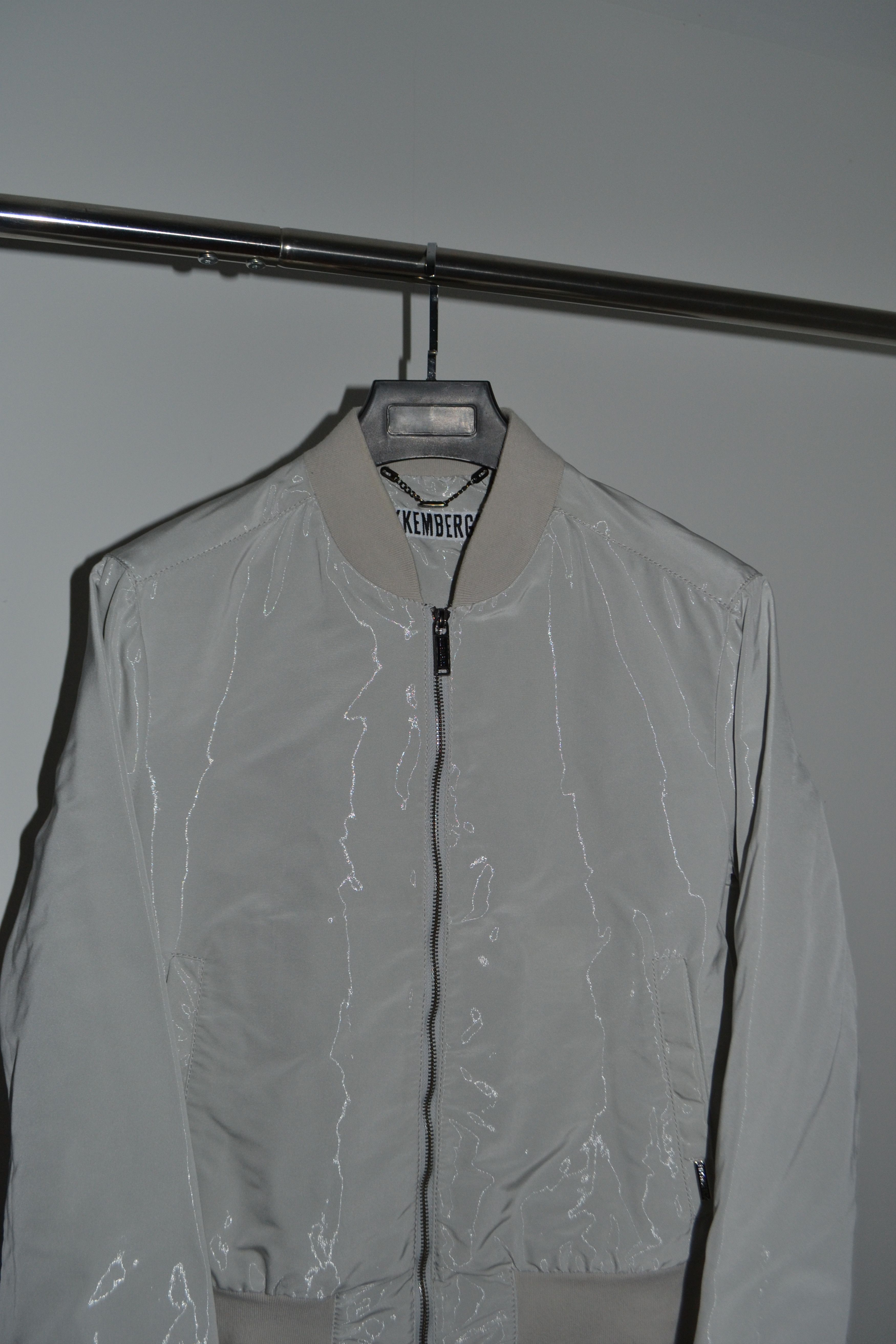 Dirk Bikkembergs Mid-2000s Iridescent Bomber Jacket Size US M / EU 48-50 / 2 - 2 Thumbnail