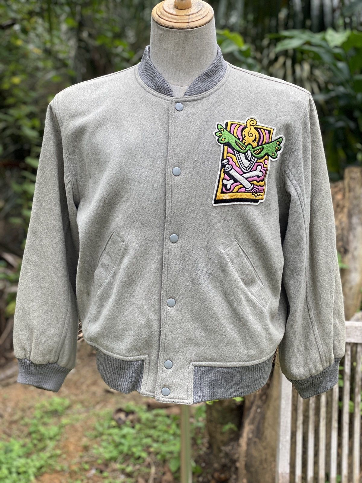 Hysteric Glamour Super rare vintage wool varsity jacket by HYSTERIC GLAMOUR Size US XL / EU 56 / 4 - 2 Thumbnail