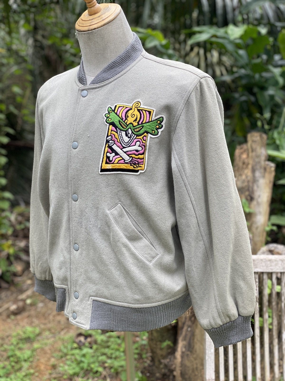 Hysteric Glamour Super rare vintage wool varsity jacket by HYSTERIC GLAMOUR Size US XL / EU 56 / 4 - 3 Thumbnail