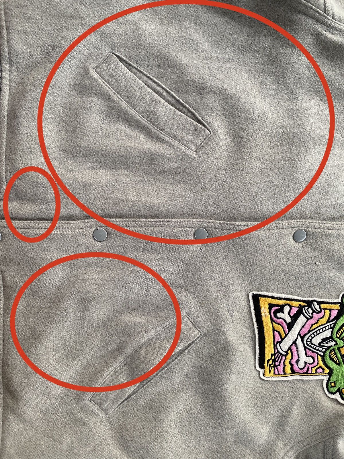 Hysteric Glamour Super rare vintage wool varsity jacket by HYSTERIC GLAMOUR Size US XL / EU 56 / 4 - 14 Thumbnail