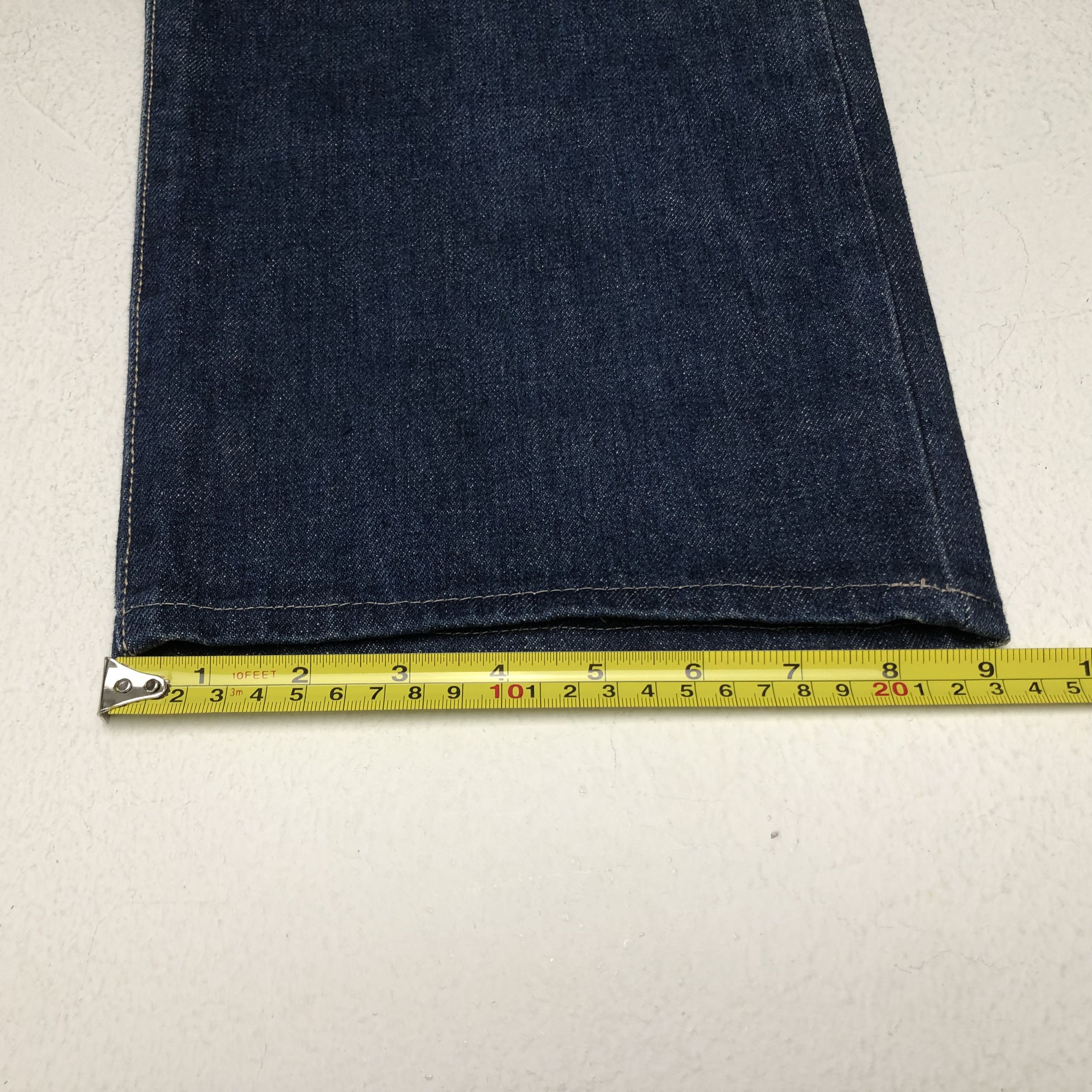 Japanese Brand × Vintage Vintage 90’s Evis Gold Custom Art Deisgn Style Denim Size US 32 / EU 48 - 11 Thumbnail