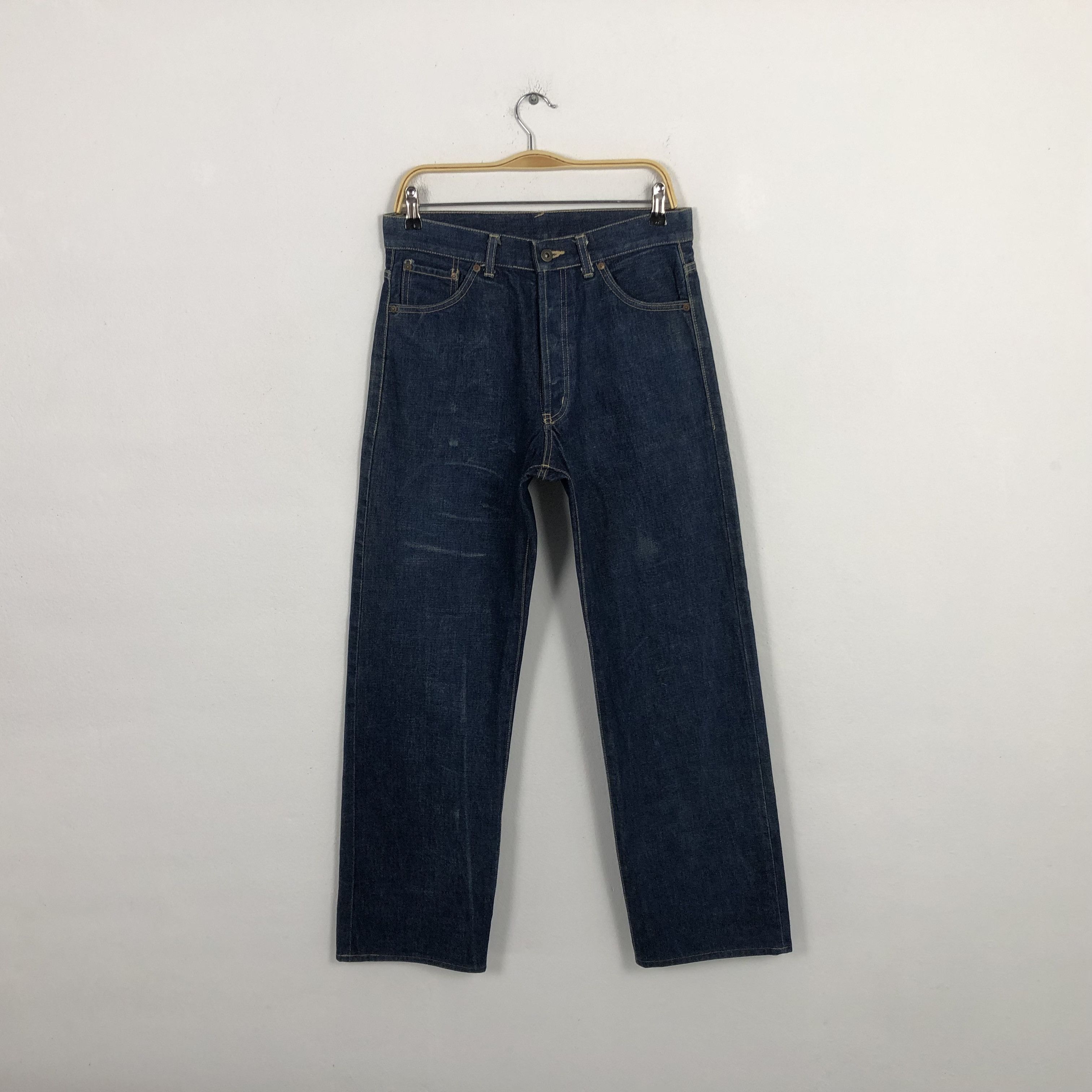 Japanese Brand × Vintage Vintage 90’s Evis Gold Custom Art Deisgn Style Denim Size US 32 / EU 48 - 4 Thumbnail