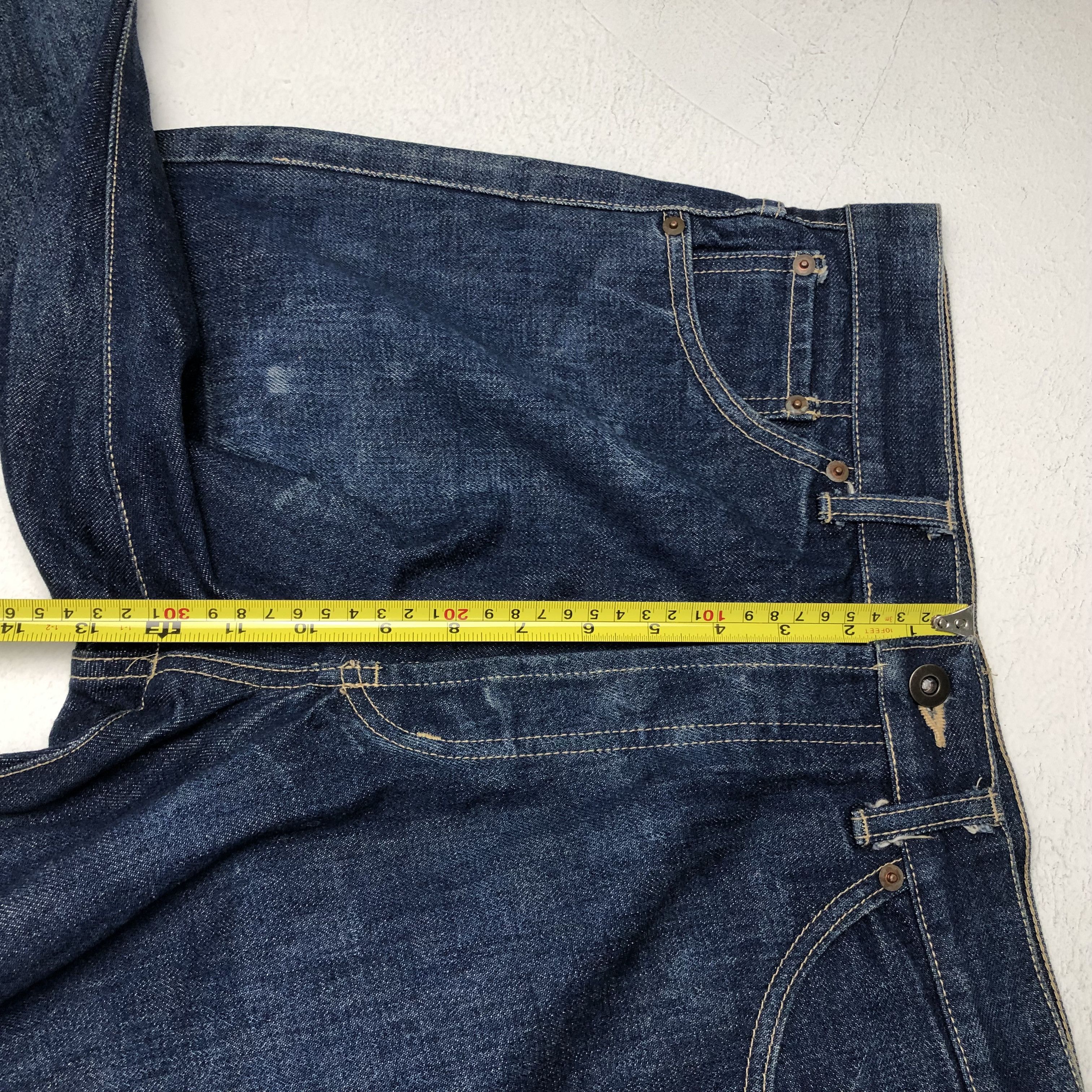 Japanese Brand × Vintage Vintage 90’s Evis Gold Custom Art Deisgn Style Denim Size US 32 / EU 48 - 8 Thumbnail