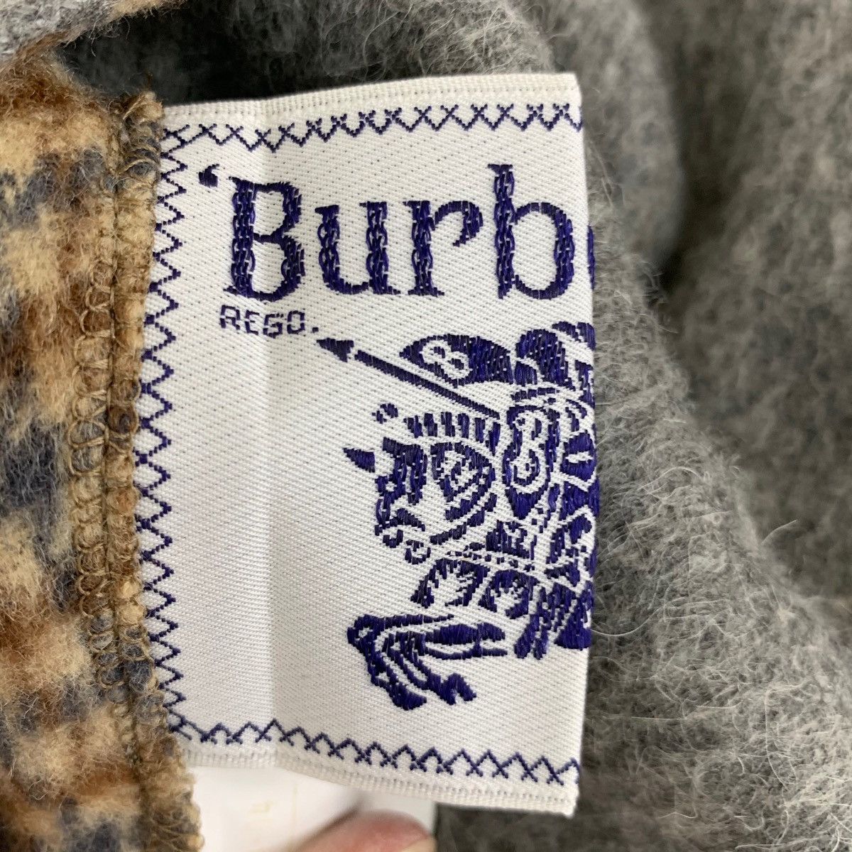 Burberry VINTAGE BURBERRY OF LONDON WOOL REVERSIBLE JACKET Size US L / EU 52-54 / 3 - 9 Thumbnail
