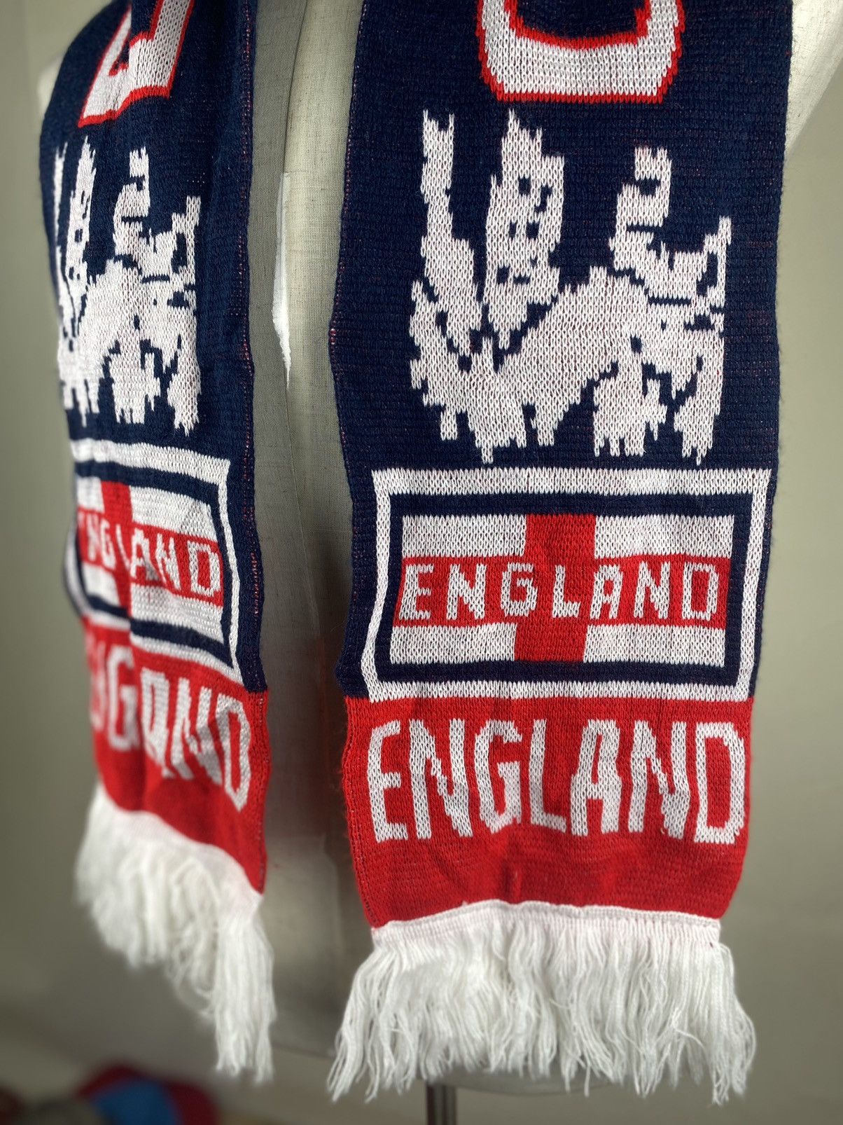 Sports Specialties Fifa World Cup England Scarf Muffler Cashmere Size ONE SIZE - 2 Thumbnail