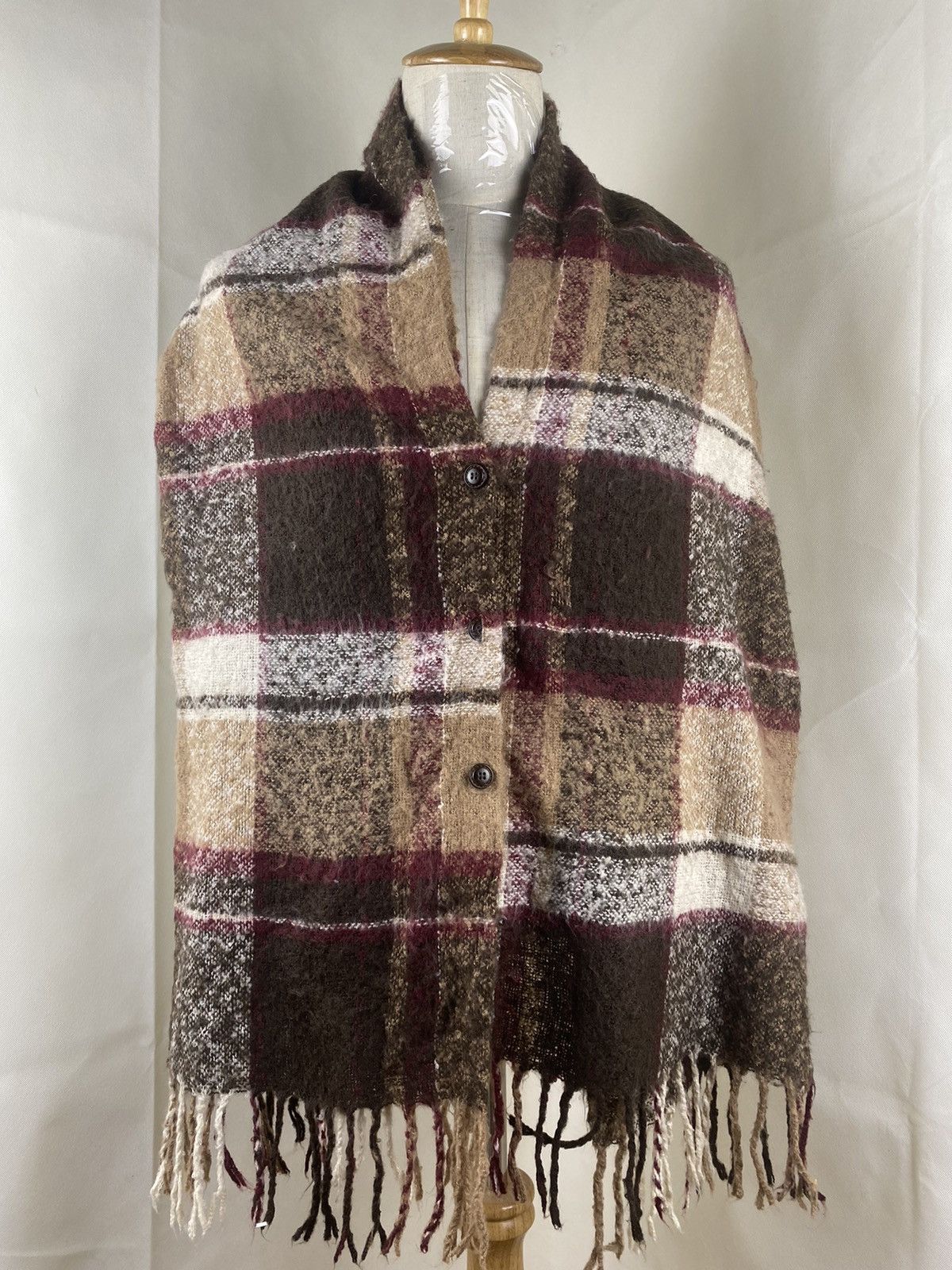 Japanese Brand Emproium Winter Scarf Muffler Wool Size ONE SIZE - 1 Thumbnail