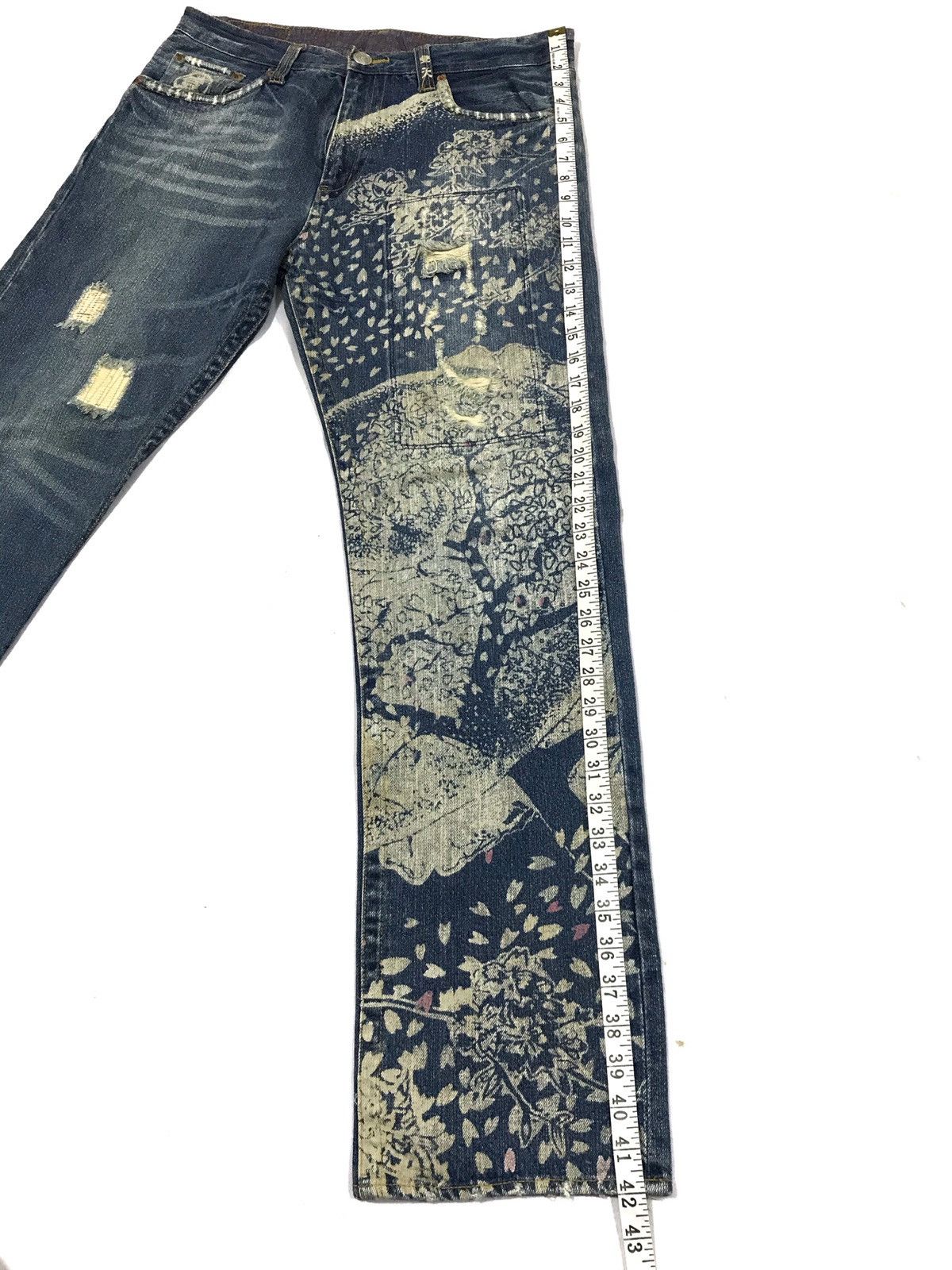 Japanese Brand Vintage Buden Jeans Distressed Design Size US 31 - 9 Thumbnail