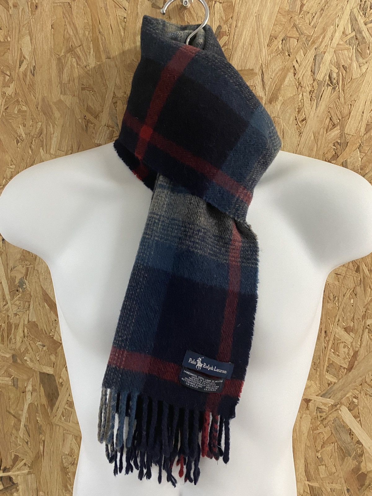 Polo Ralph Lauren Polo Ralph Lauren Scarf / Muffler / Wool Size 30 - 1 Thumbnail