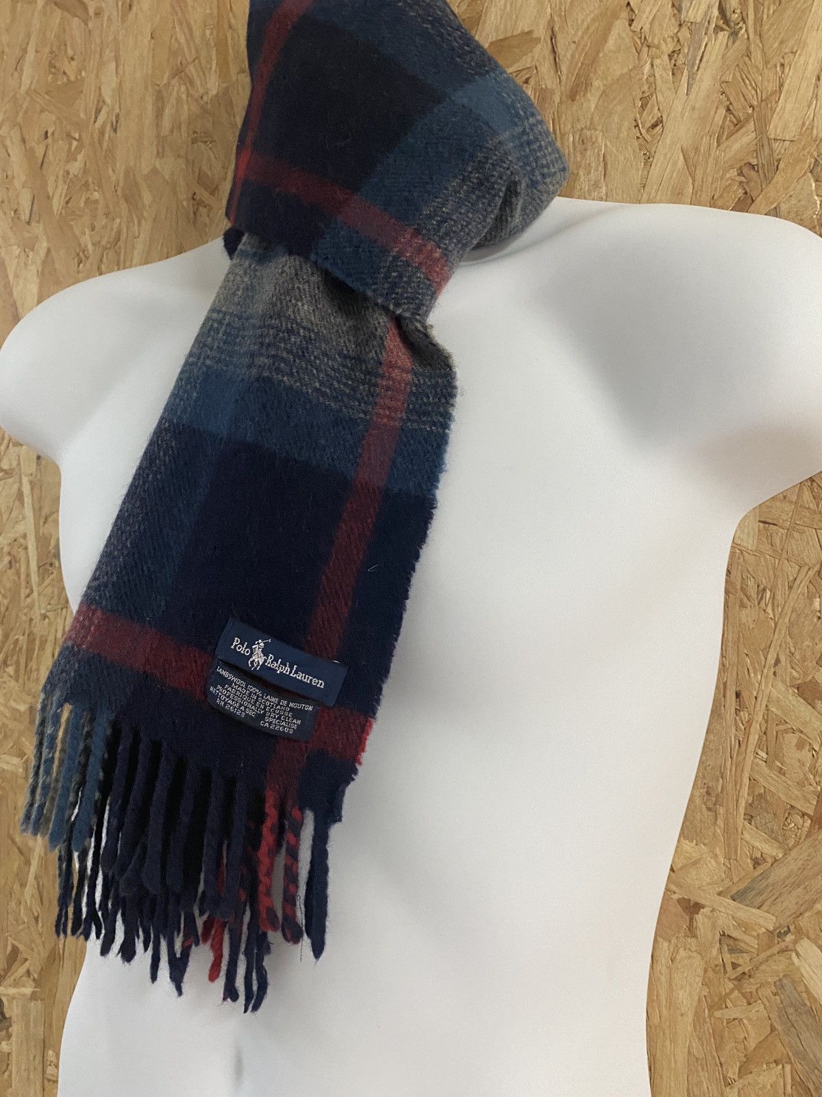 Polo Ralph Lauren Polo Ralph Lauren Scarf / Muffler / Wool Size 30 - 2 Thumbnail