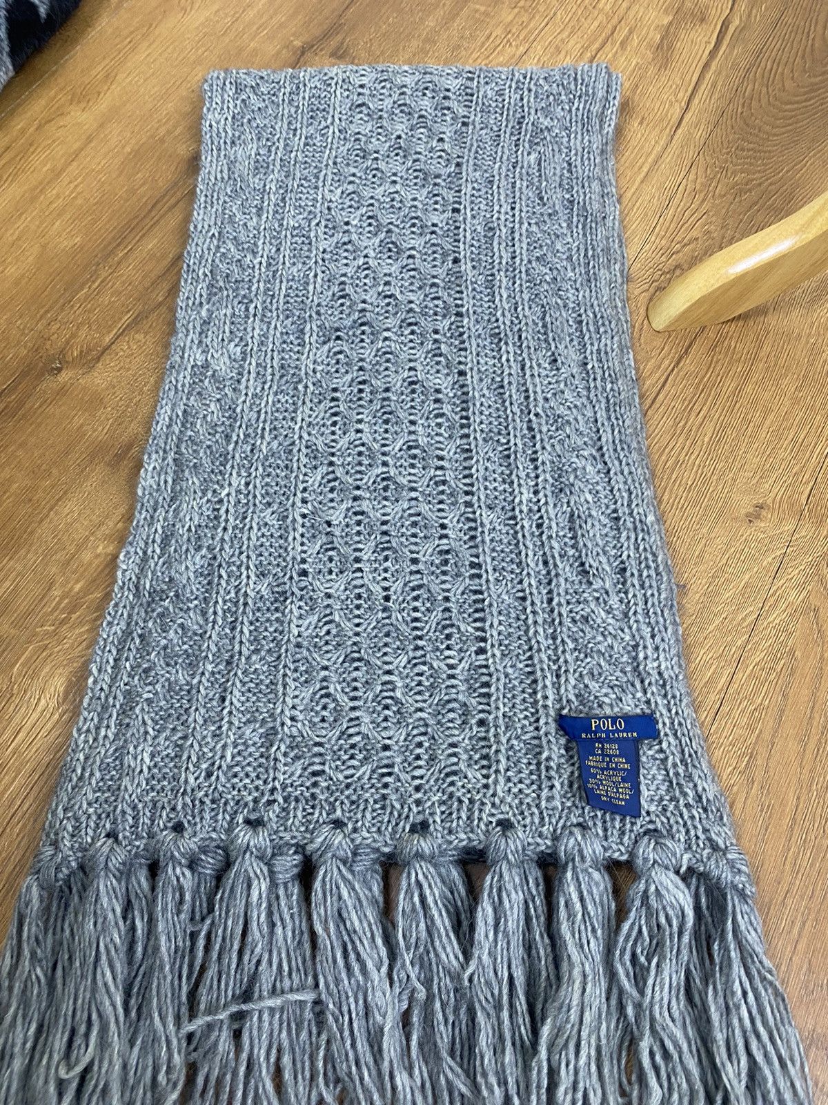 Polo Ralph Lauren Polo Ralph Lauren Winter Knit Scarf Muffler Size ONE SIZE - 4 Thumbnail