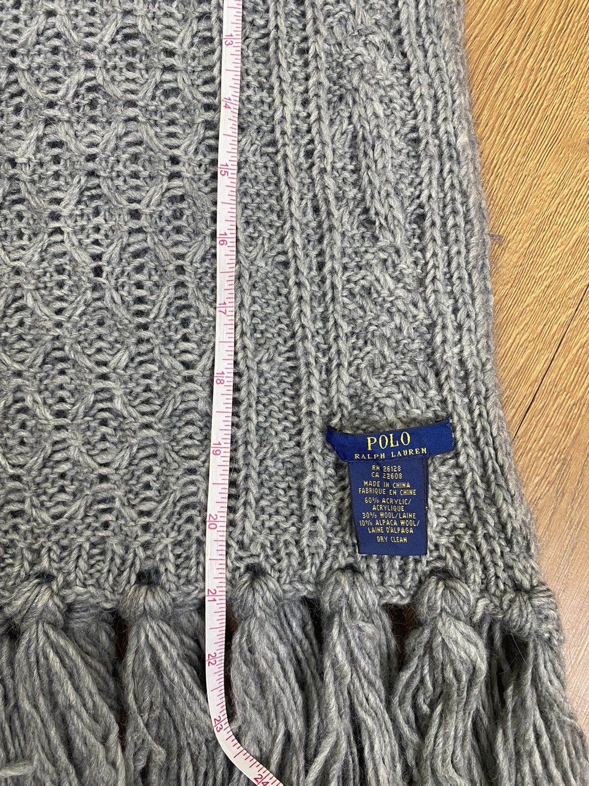 Polo Ralph Lauren Polo Ralph Lauren Winter Knit Scarf Muffler Size ONE SIZE - 5 Thumbnail