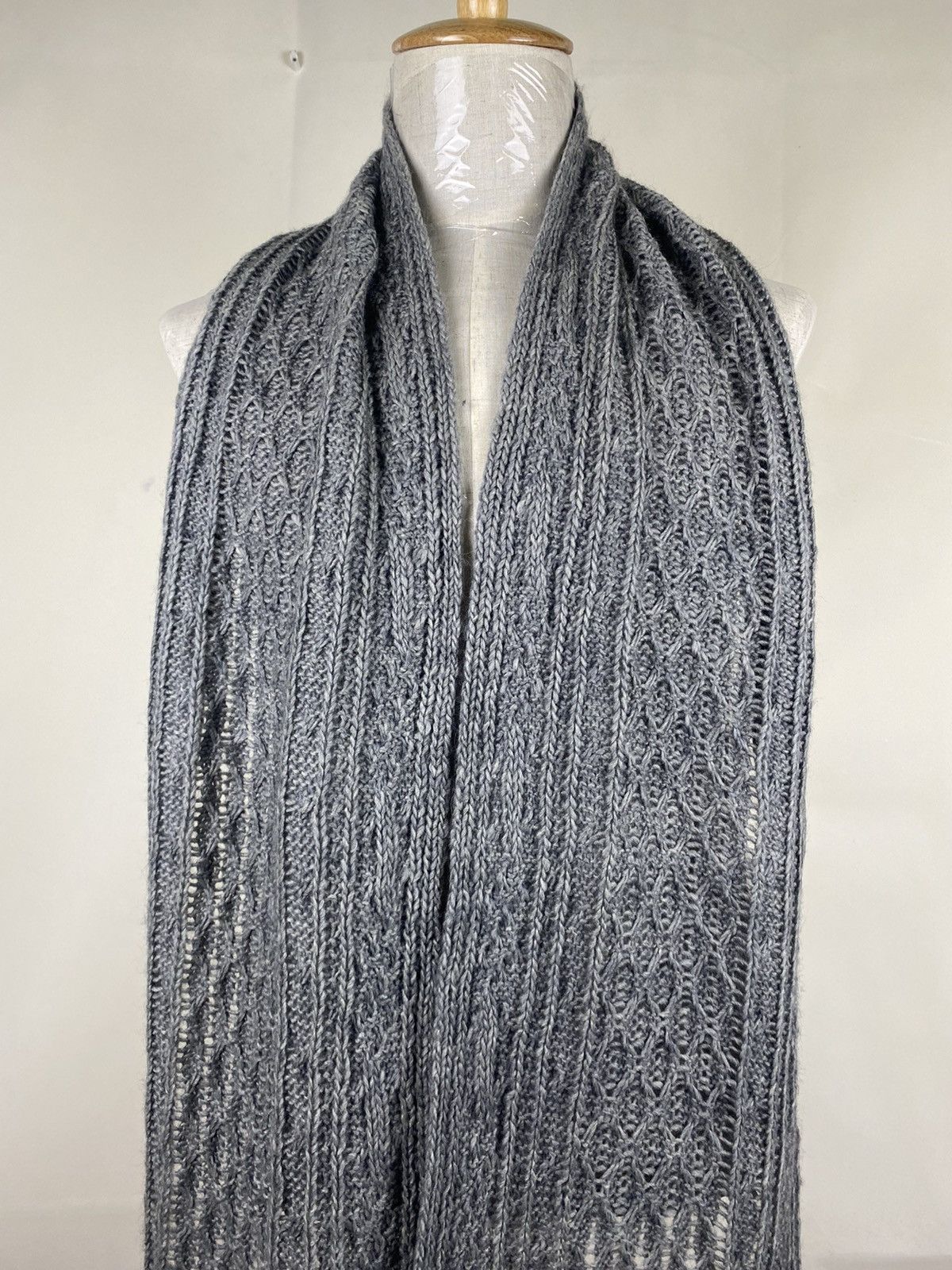 Polo Ralph Lauren Polo Ralph Lauren Winter Knit Scarf Muffler Size ONE SIZE - 2 Thumbnail
