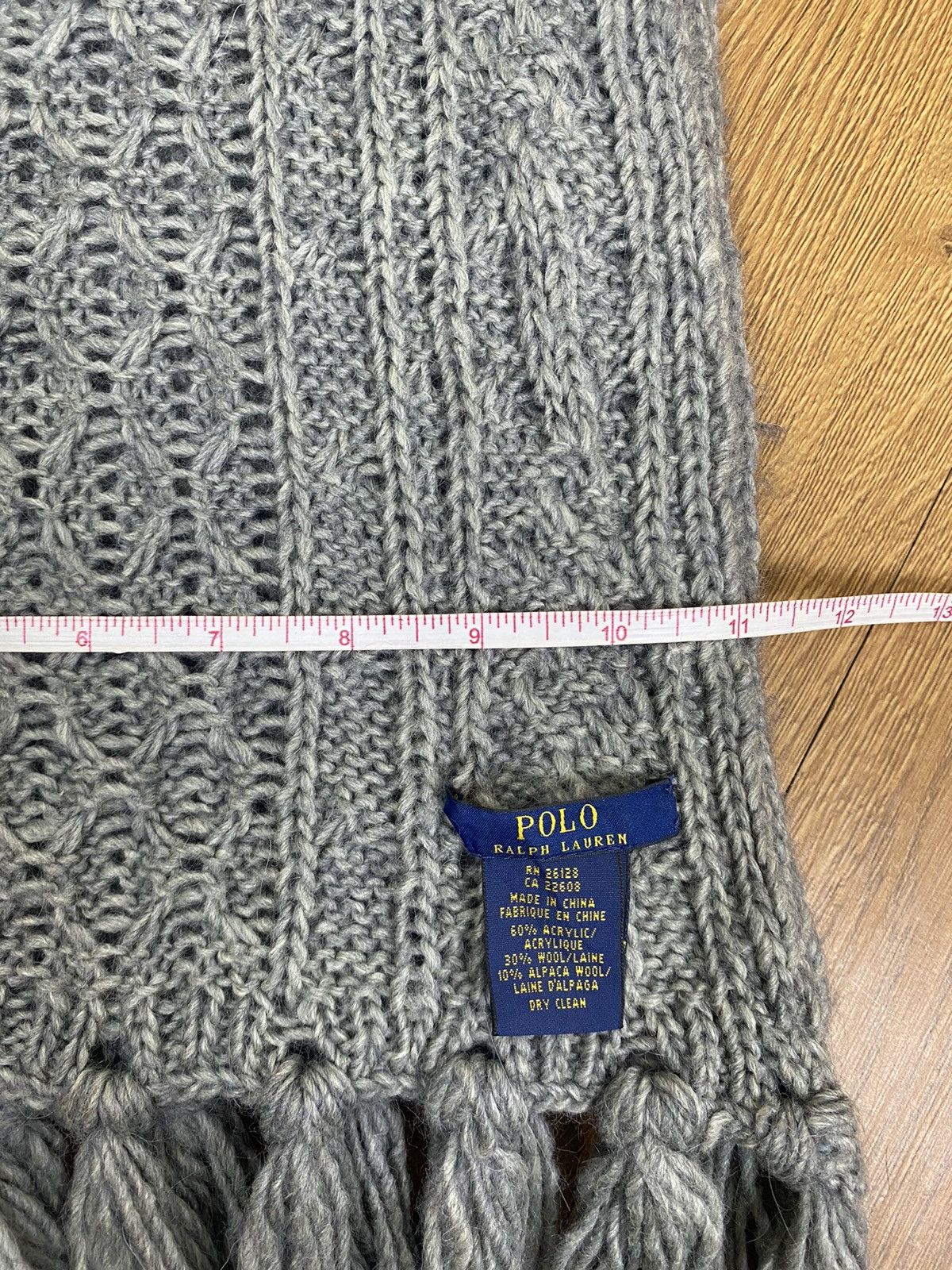 Polo Ralph Lauren Polo Ralph Lauren Winter Knit Scarf Muffler Size ONE SIZE - 6 Thumbnail