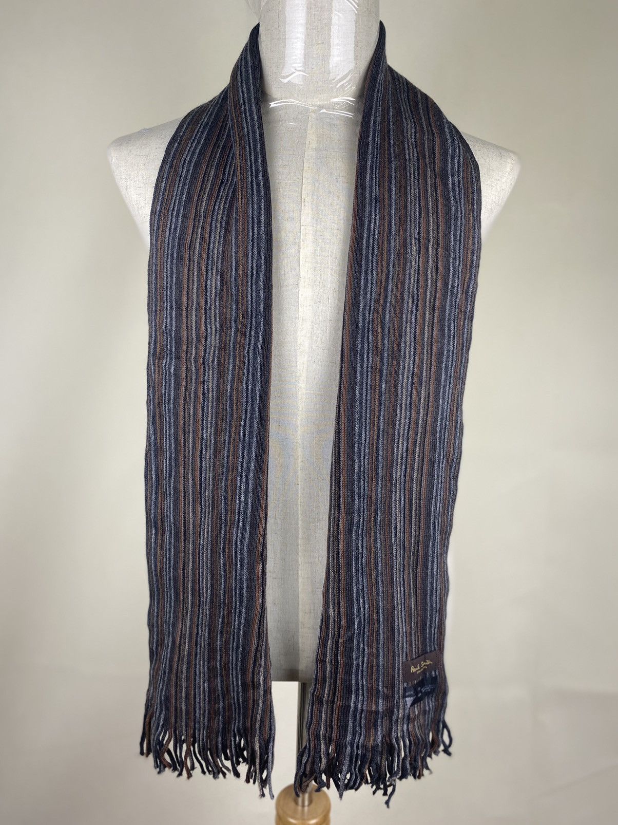 Paul Smith Paul Smith Stripe Scarf Muffler Size ONE SIZE - 1 Thumbnail