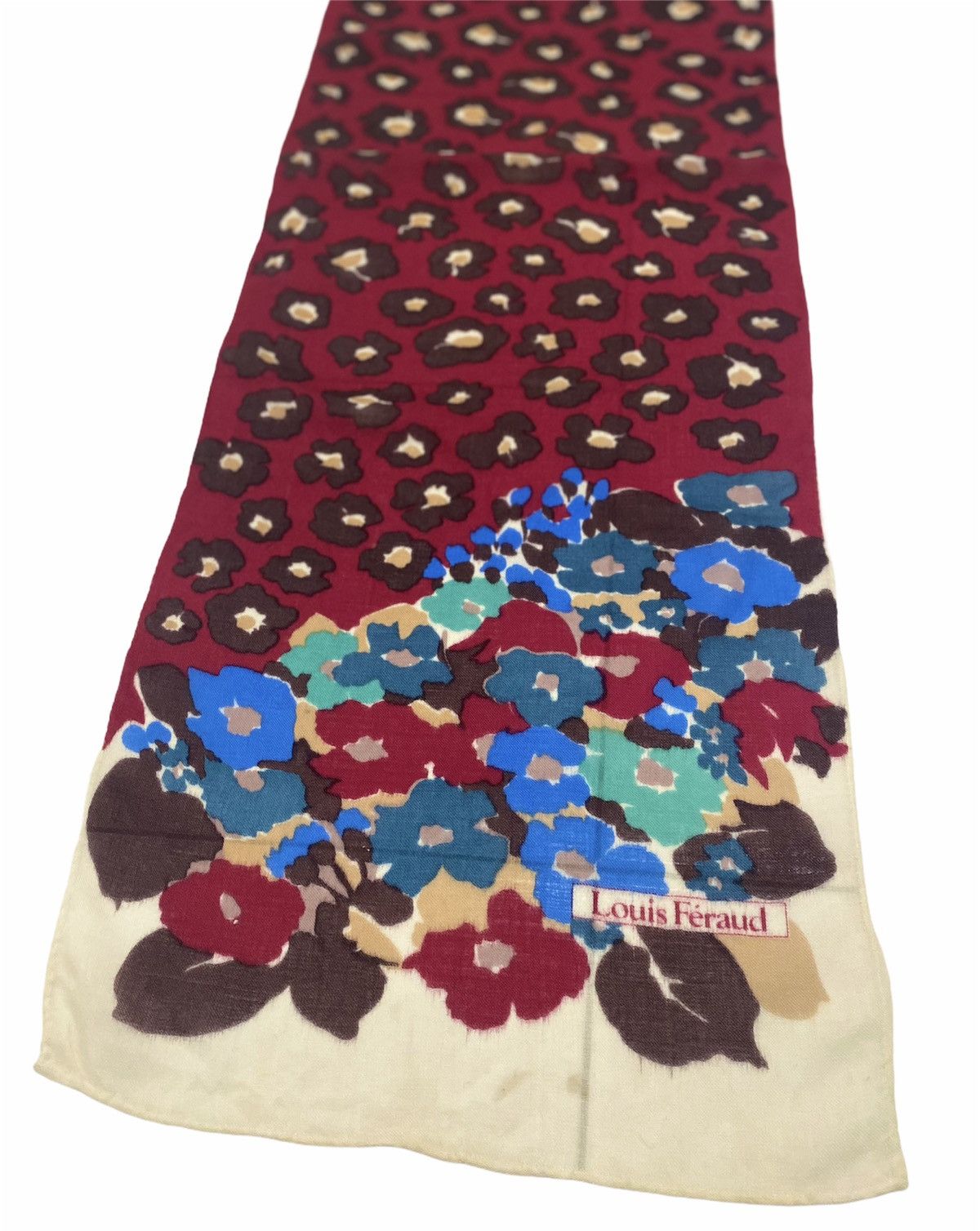 Louis Feraud Louis Feraud Scarf Muffler Wool Size ONE SIZE - 2 Thumbnail