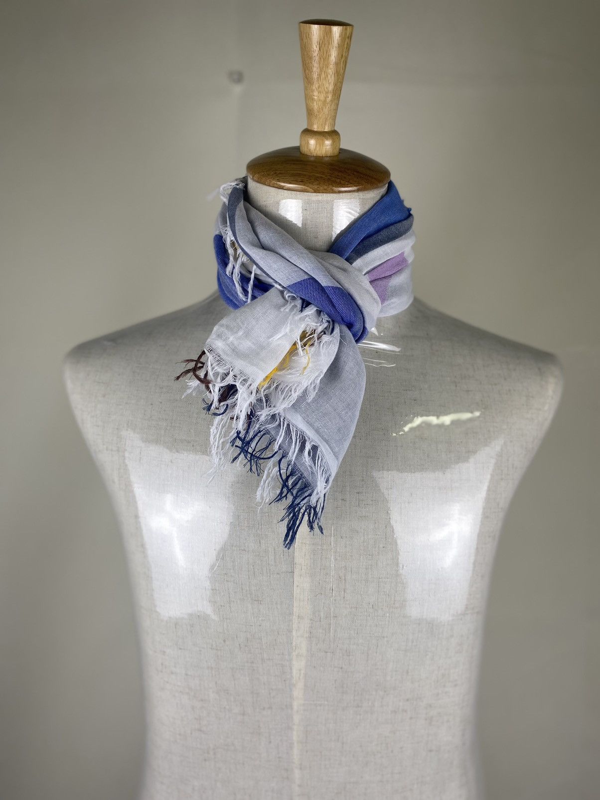 Other Hecho En Italia Nova Check Scarf Size ONE SIZE - 2 Thumbnail
