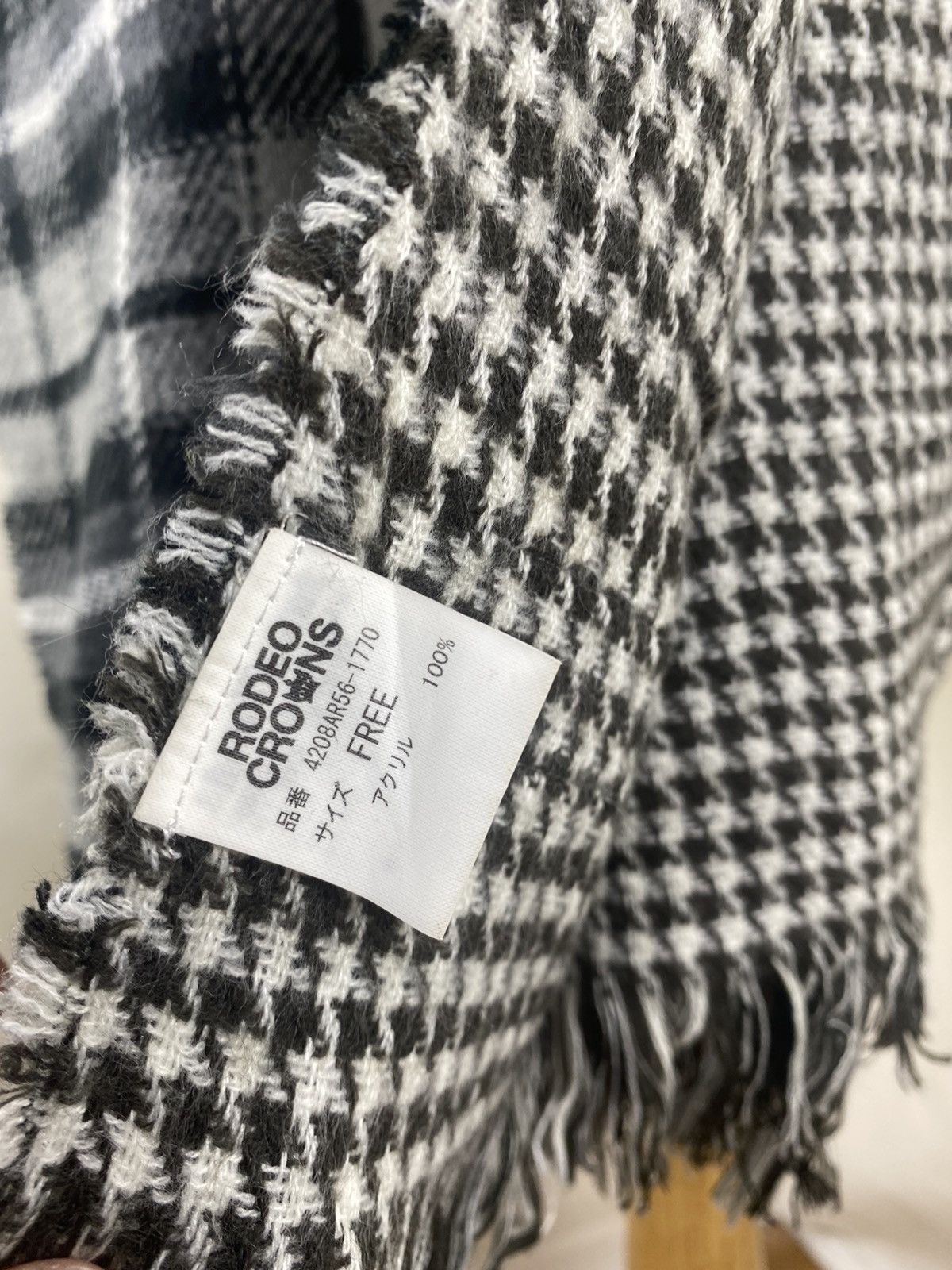 Japanese Brand RCWB Rodeo Crown Winter Scarf Muffler Size ONE SIZE - 4 Thumbnail