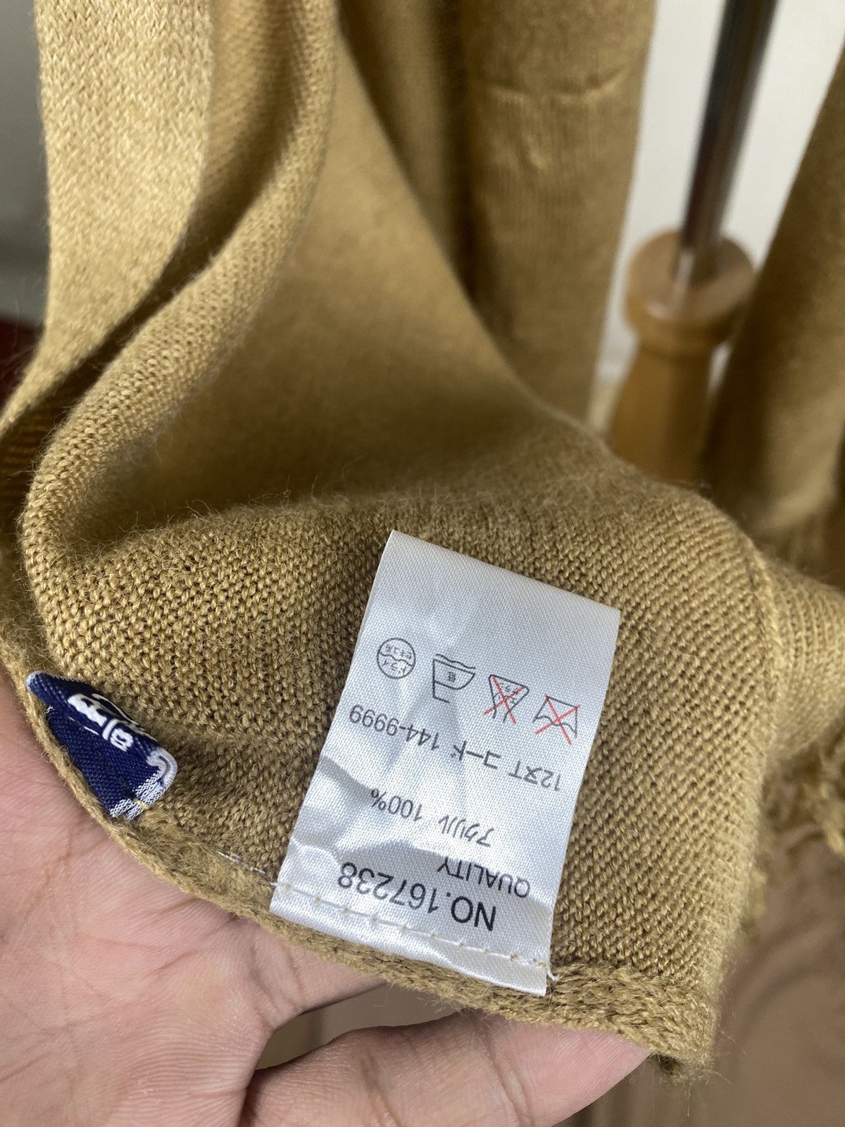 Japanese Brand Part2 by Junko Shimada Scarf Muffler Wool Size ONE SIZE - 4 Thumbnail