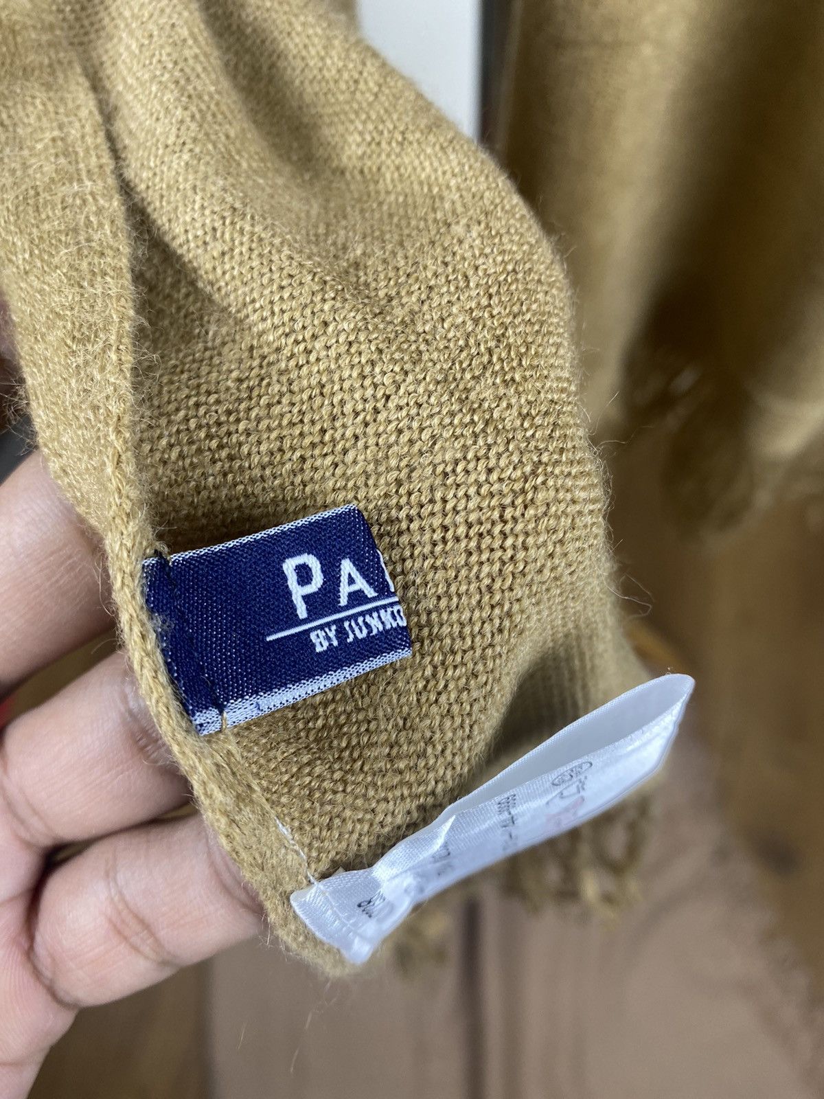 Japanese Brand Part2 by Junko Shimada Scarf Muffler Wool Size ONE SIZE - 3 Thumbnail