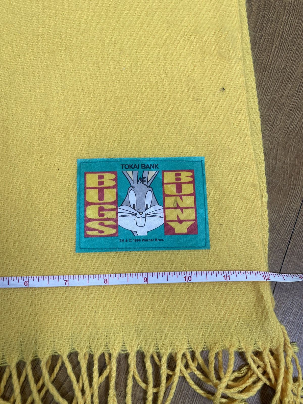 Vintage Vintage Yellow Bugs Bunny Winter Scarf Muffler Size ONE SIZE - 6 Thumbnail