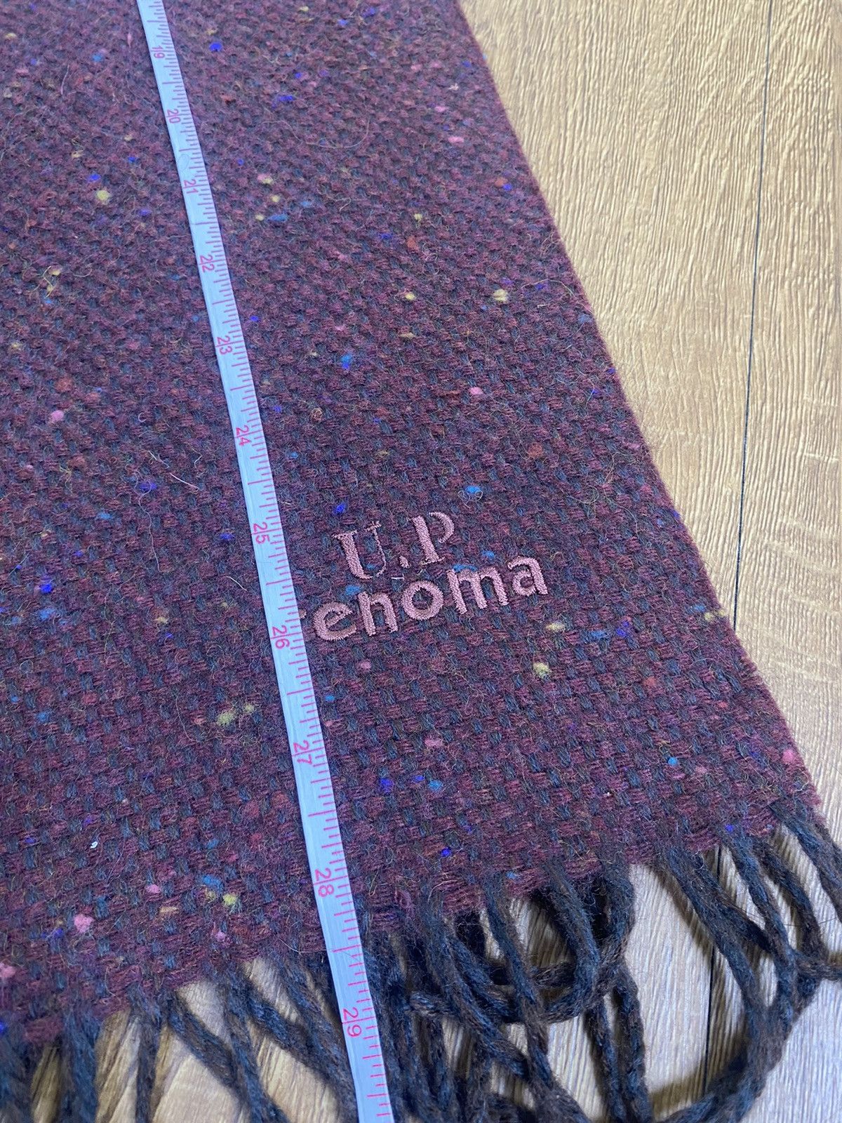Renoma UP Renoma Maroon Scarf Muffler Wool Size ONE SIZE - 7 Thumbnail