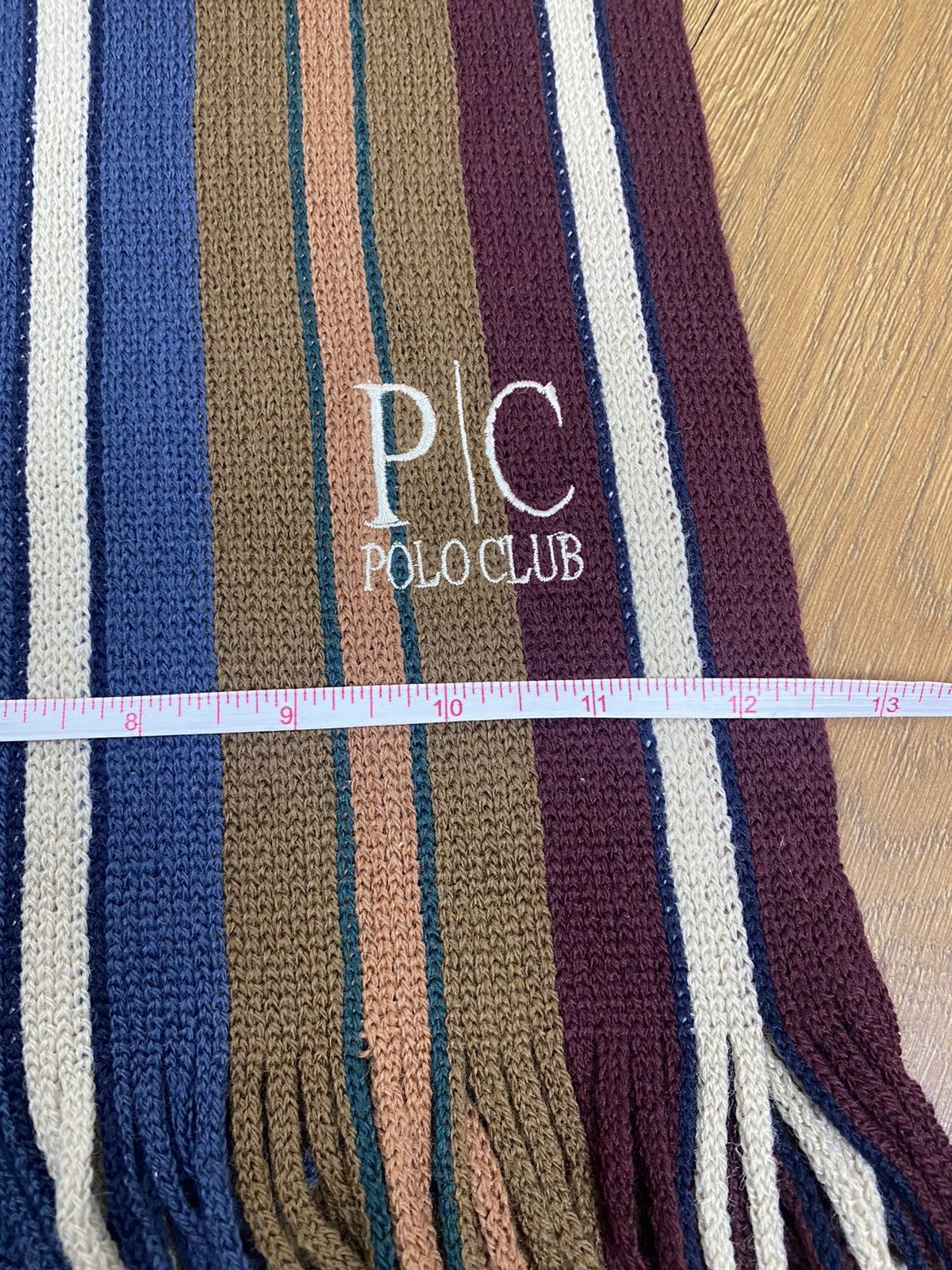 Beverly Hills Polo Club Vintage Polo Club Winter Scarf Muffler Size ONE SIZE - 6 Thumbnail