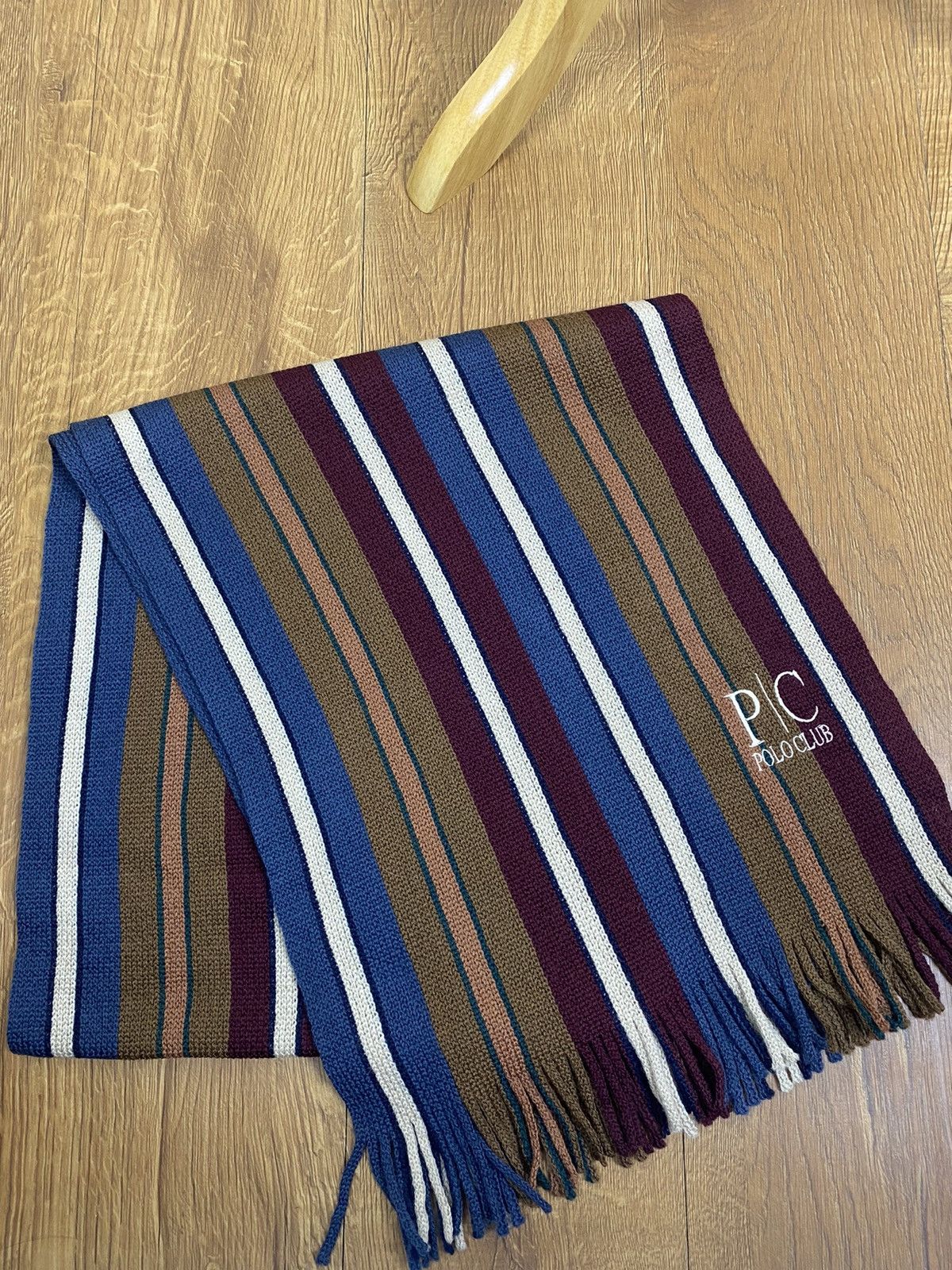 Beverly Hills Polo Club Vintage Polo Club Winter Scarf Muffler Size ONE SIZE - 4 Thumbnail