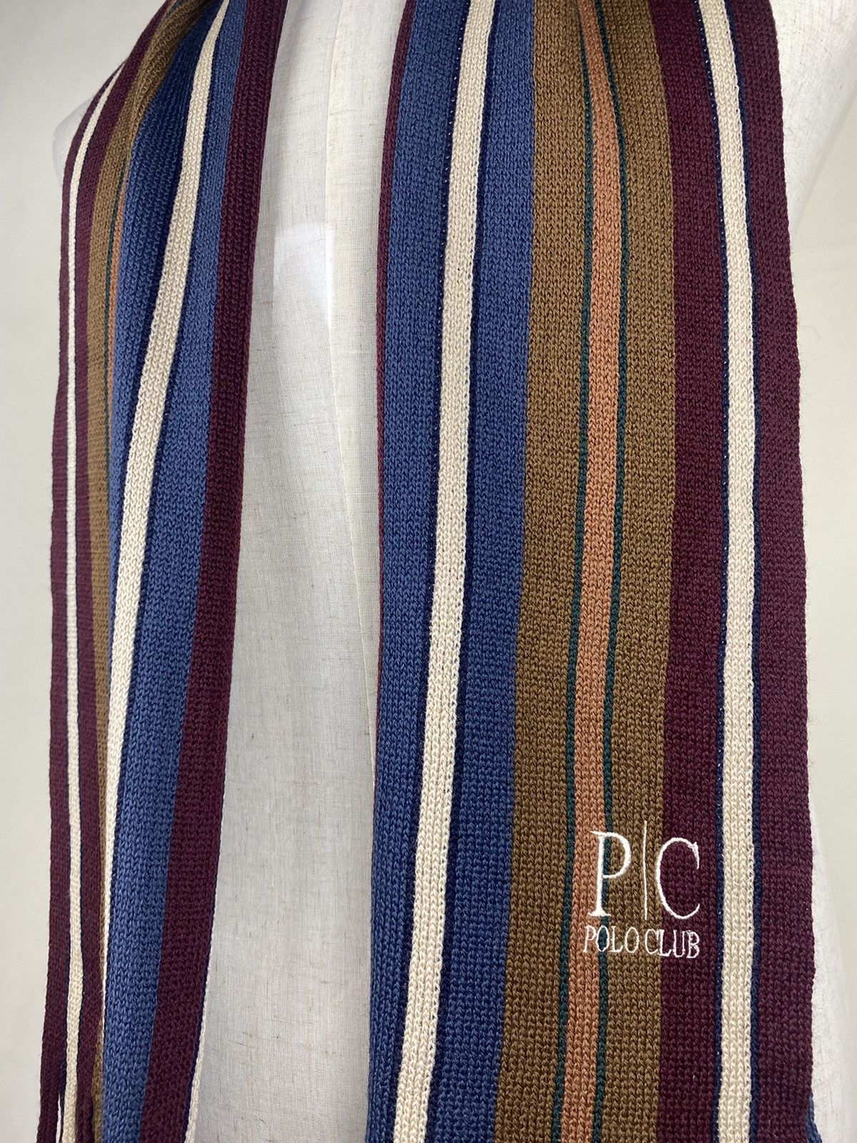 Beverly Hills Polo Club Vintage Polo Club Winter Scarf Muffler Size ONE SIZE - 2 Thumbnail