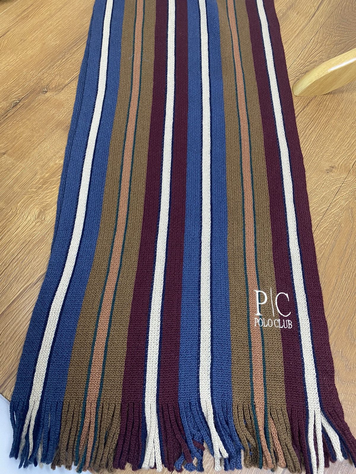 Beverly Hills Polo Club Vintage Polo Club Winter Scarf Muffler Size ONE SIZE - 5 Thumbnail
