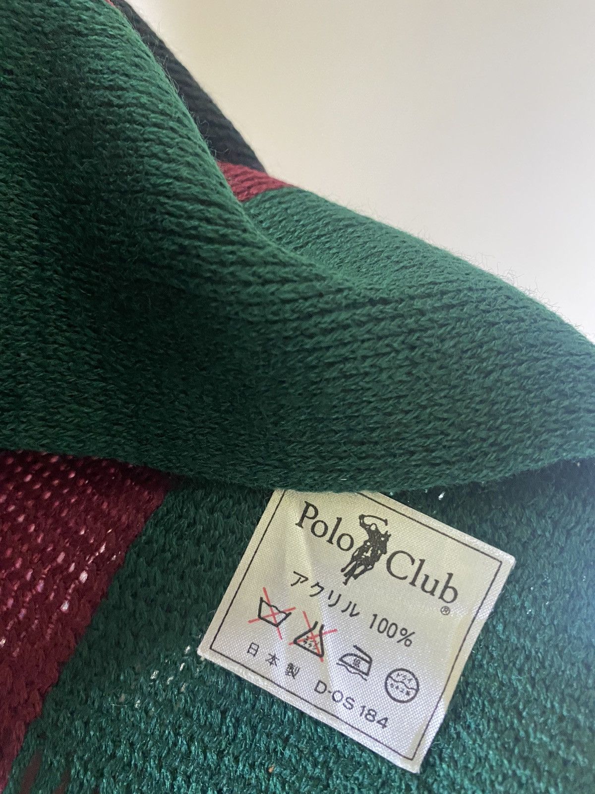 Beverly Hills Polo Club Polo Club Big Logo Scarf Muffler Size ONE SIZE - 3 Thumbnail
