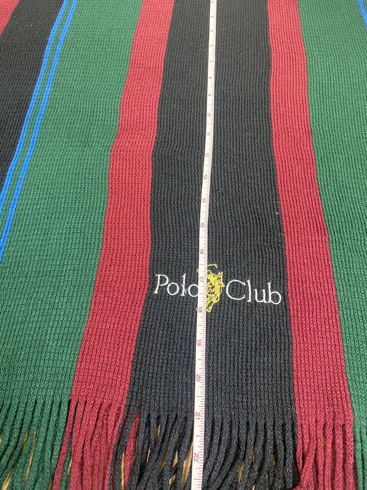 Beverly Hills Polo Club Polo Club Big Logo Scarf Muffler Size ONE SIZE - 5 Thumbnail