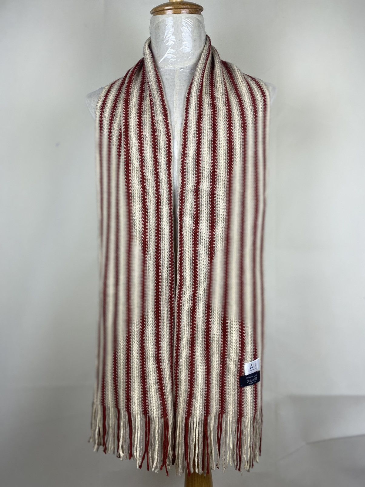 Alexander Julian Alexander Julian Scarf Muffler Wool Made In Italy Size ONE SIZE - 1 Thumbnail