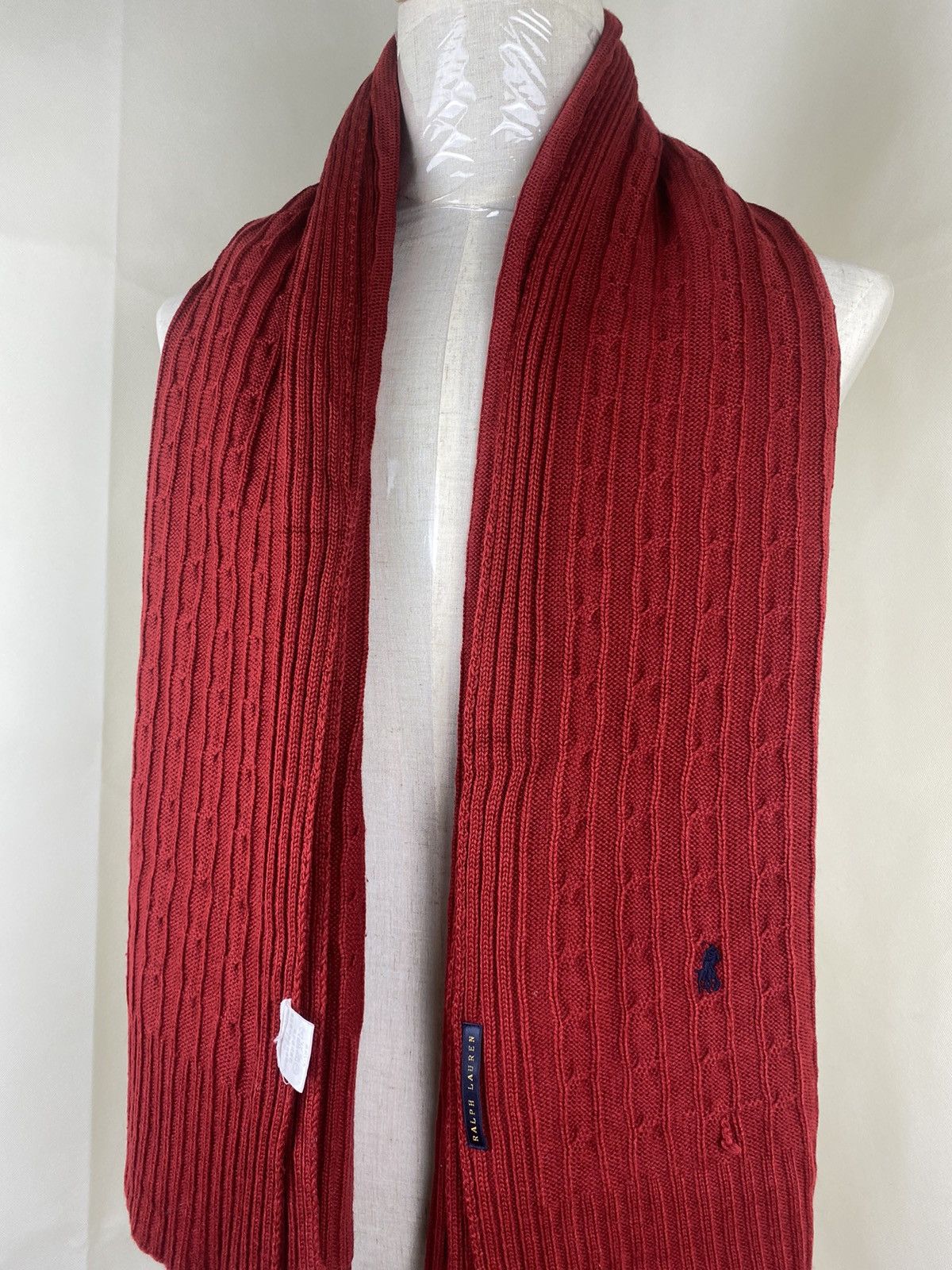 Polo Ralph Lauren Polo Ralph Lauren Winter Scarf Muffler Size ONE SIZE - 4 Thumbnail