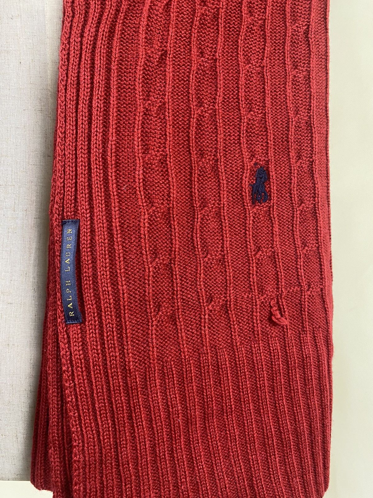 Polo Ralph Lauren Polo Ralph Lauren Winter Scarf Muffler Size ONE SIZE - 2 Thumbnail