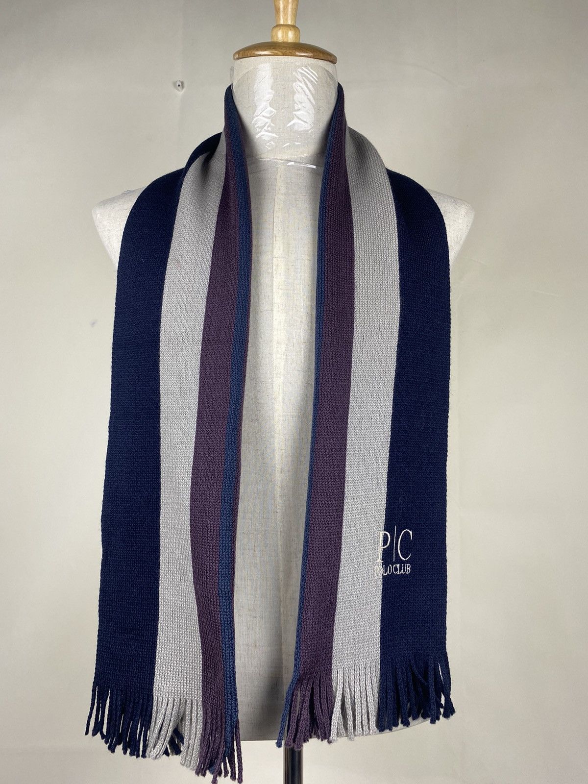 Beverly Hills Polo Club Vintage Polo Club Winter Scarf Muffler Size ONE SIZE - 1 Thumbnail
