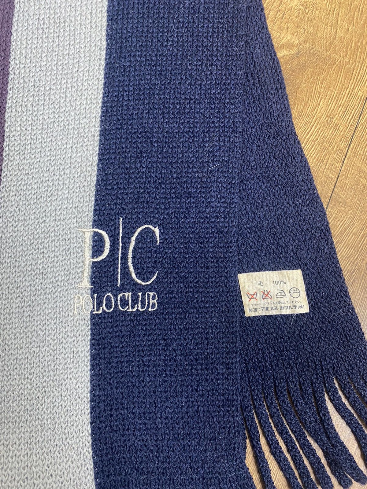 Beverly Hills Polo Club Vintage Polo Club Winter Scarf Muffler Size ONE SIZE - 4 Thumbnail