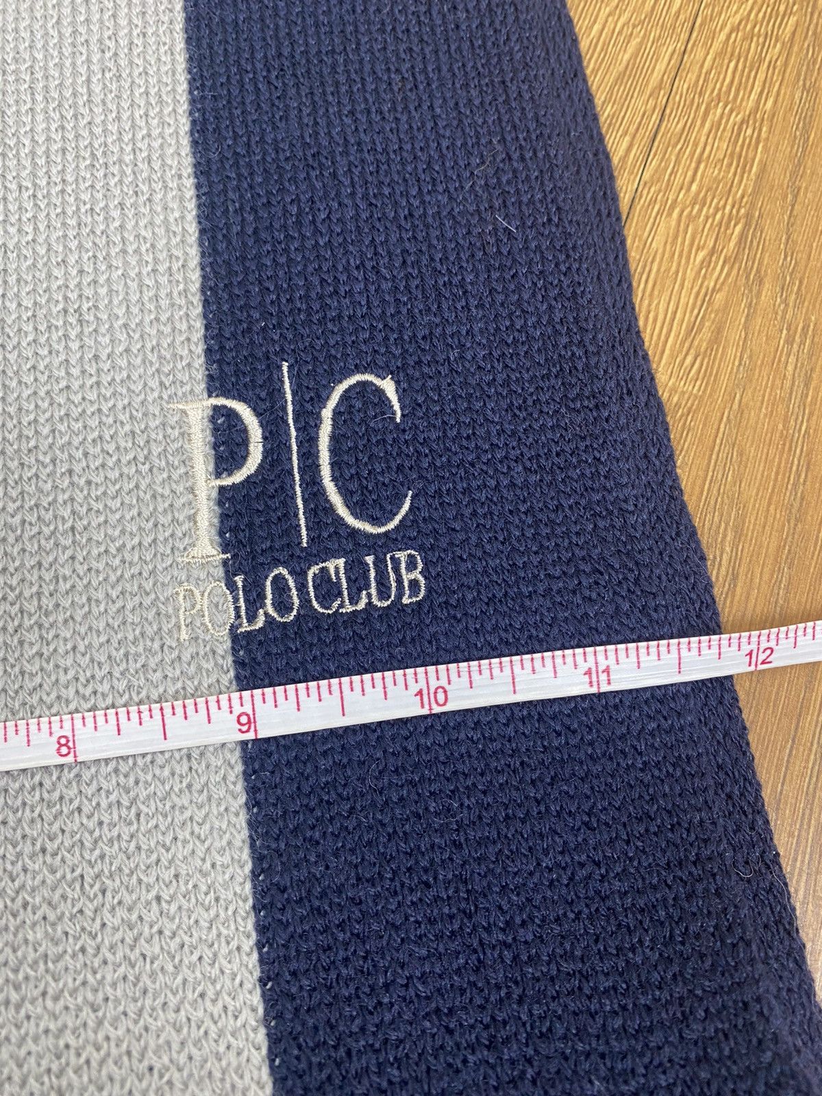Beverly Hills Polo Club Vintage Polo Club Winter Scarf Muffler Size ONE SIZE - 6 Thumbnail