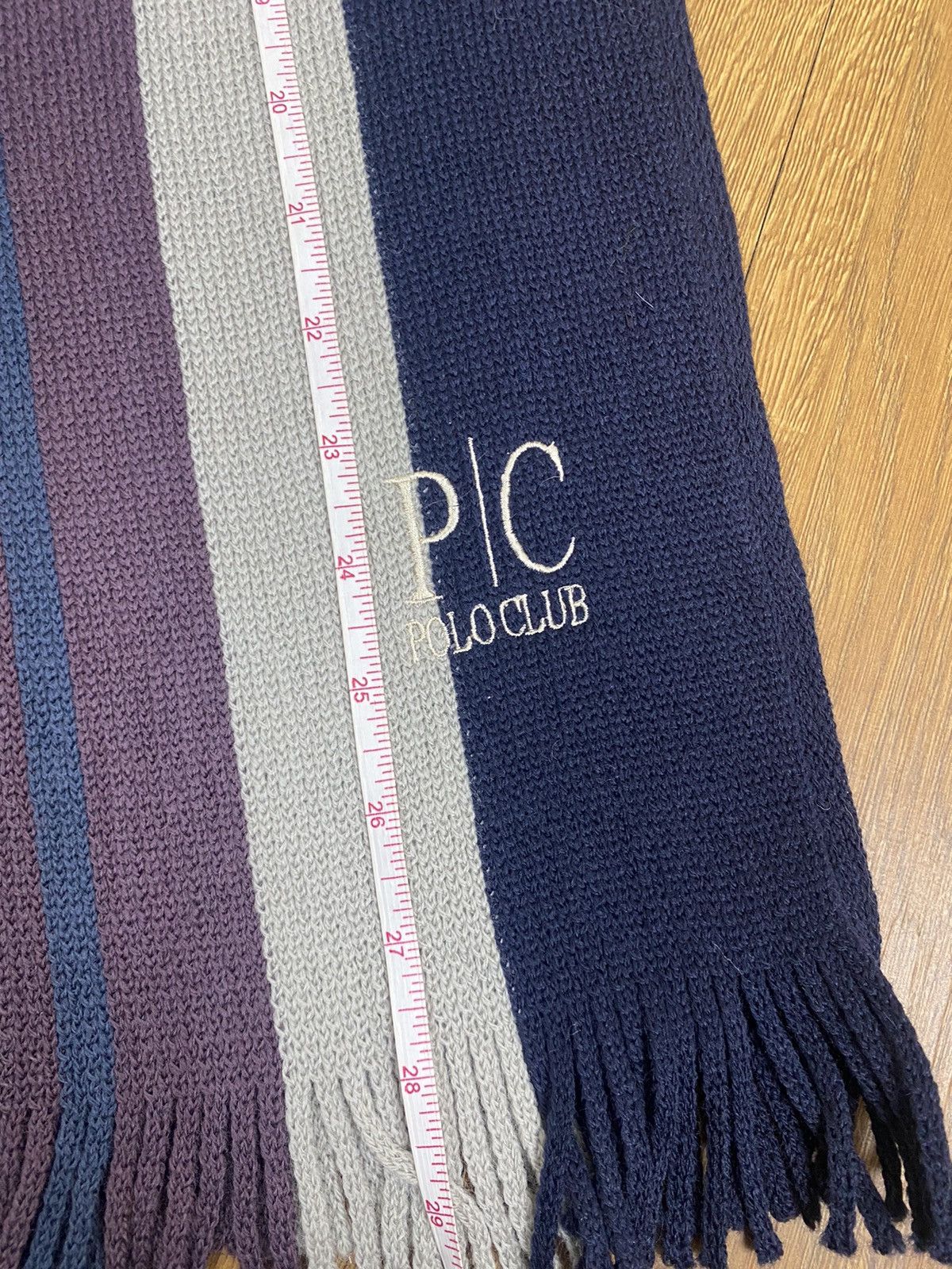 Beverly Hills Polo Club Vintage Polo Club Winter Scarf Muffler Size ONE SIZE - 5 Thumbnail