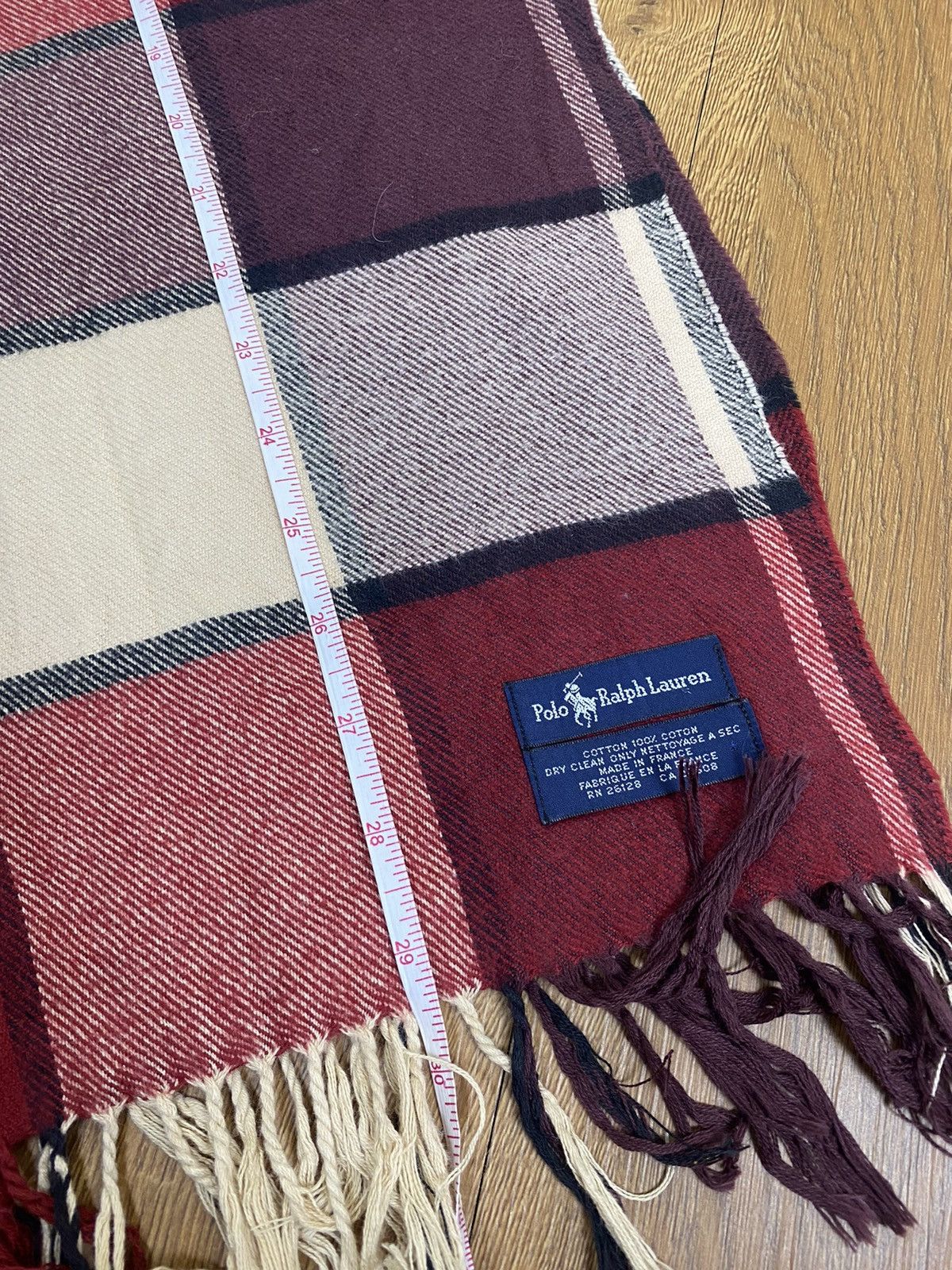 Polo Ralph Lauren Vintage Polo Ralph Lauren Checkered Winter Scarf Muffler Size ONE SIZE - 7 Thumbnail