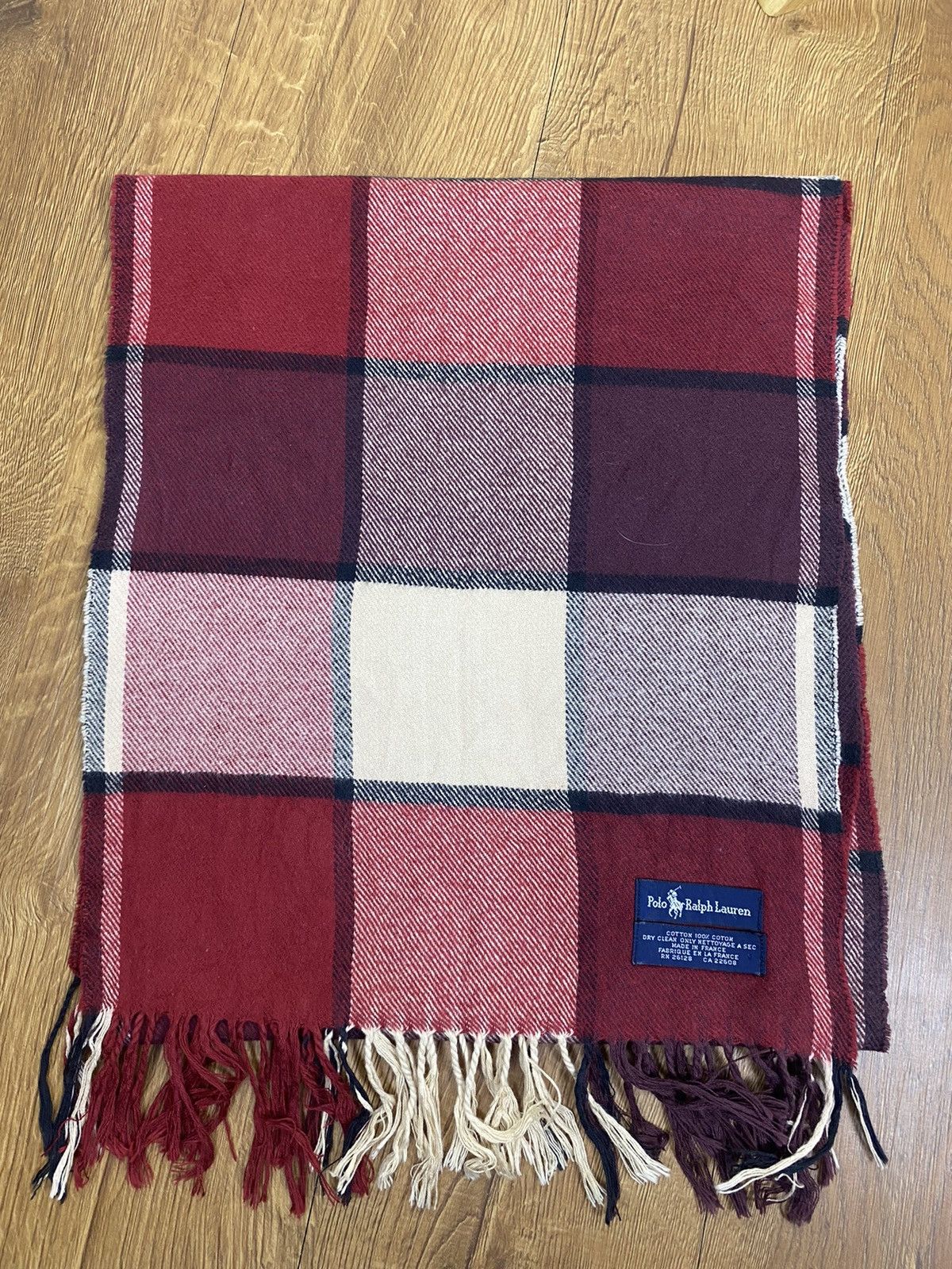 Polo Ralph Lauren Vintage Polo Ralph Lauren Checkered Winter Scarf Muffler Size ONE SIZE - 6 Thumbnail