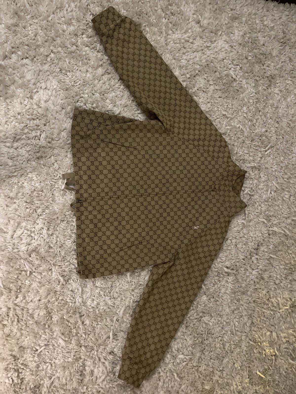 Gucci Gucci all over print jacket Size US XL / EU 56 / 4 - 2 Thumbnail