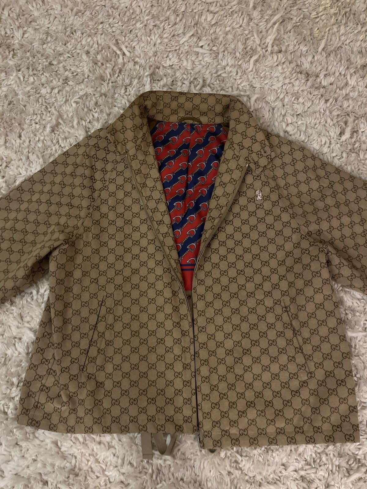 Gucci Gucci all over print jacket Size US XL / EU 56 / 4 - 3 Thumbnail