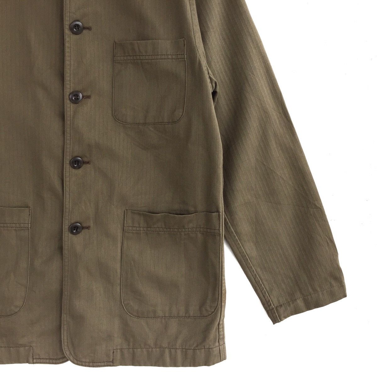 Tete Homme Japanese Brand Tete Homme Chore Jacket Size US M / EU 48-50 / 2 - 5 Thumbnail
