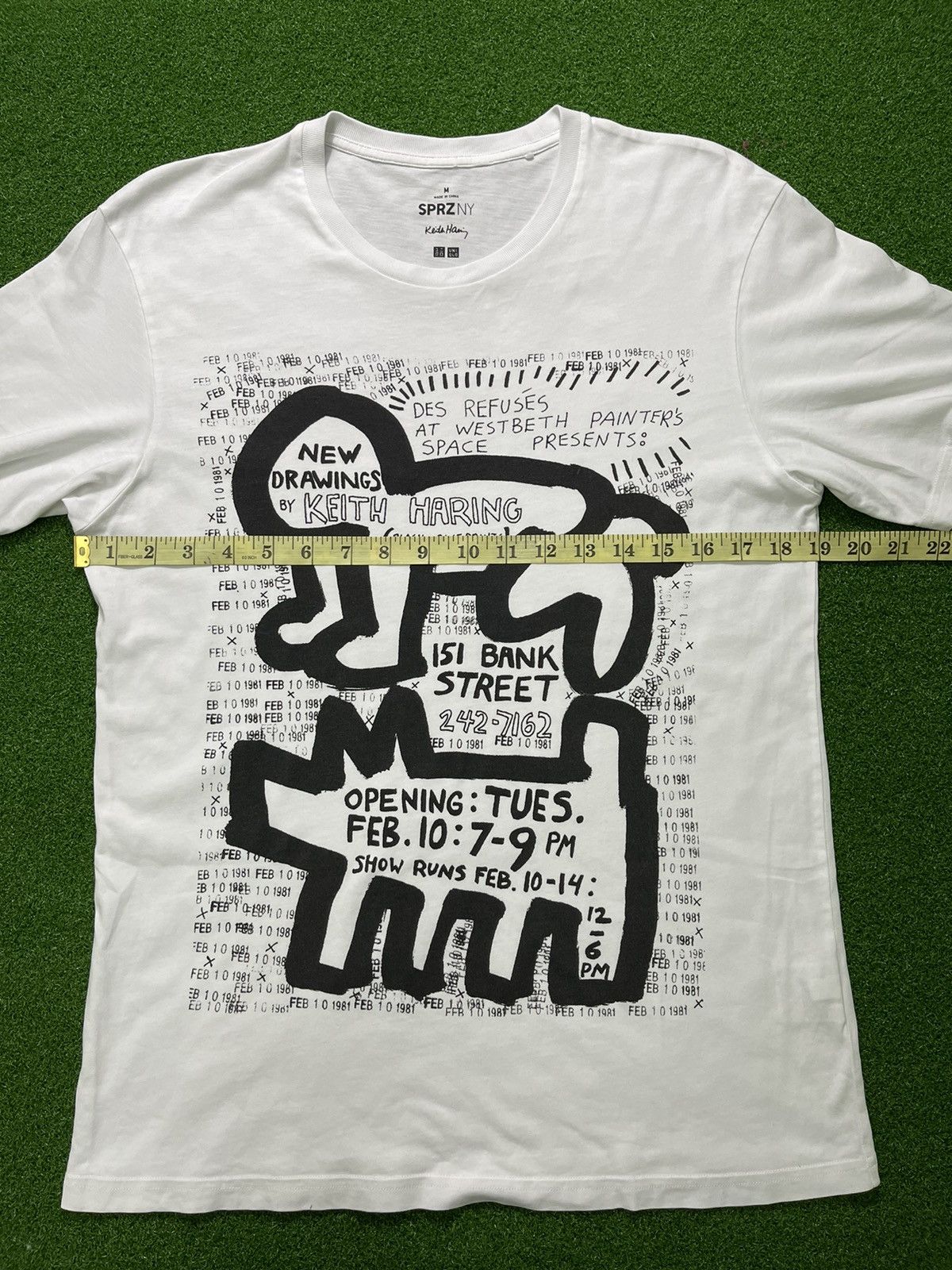Andy Warhol Keith Haring Tee 151 Rare Item / Vintage / Bank Street Size US M / EU 48-50 / 2 - 5 Thumbnail