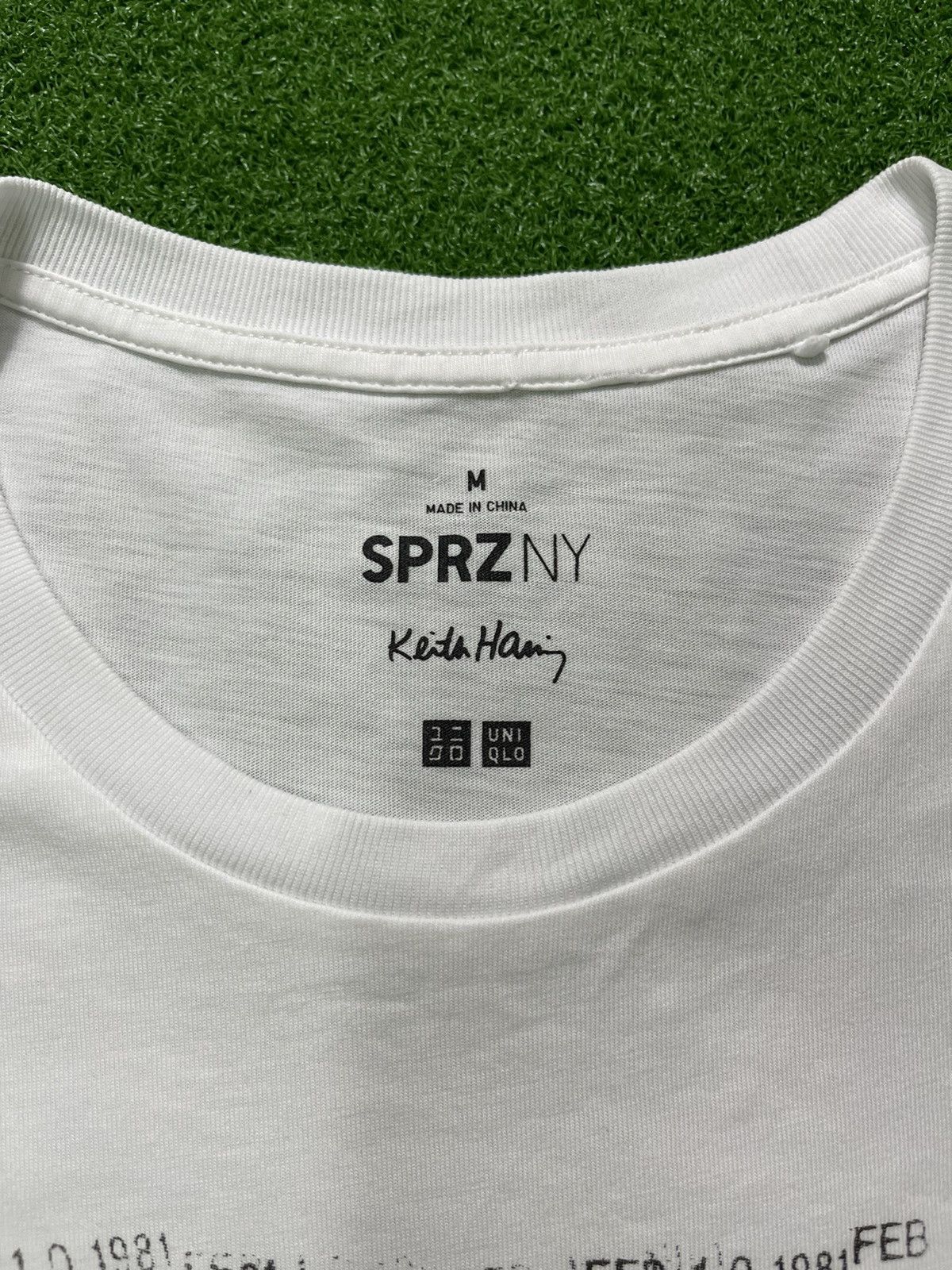 Andy Warhol Keith Haring Tee 151 Rare Item / Vintage / Bank Street Size US M / EU 48-50 / 2 - 6 Thumbnail