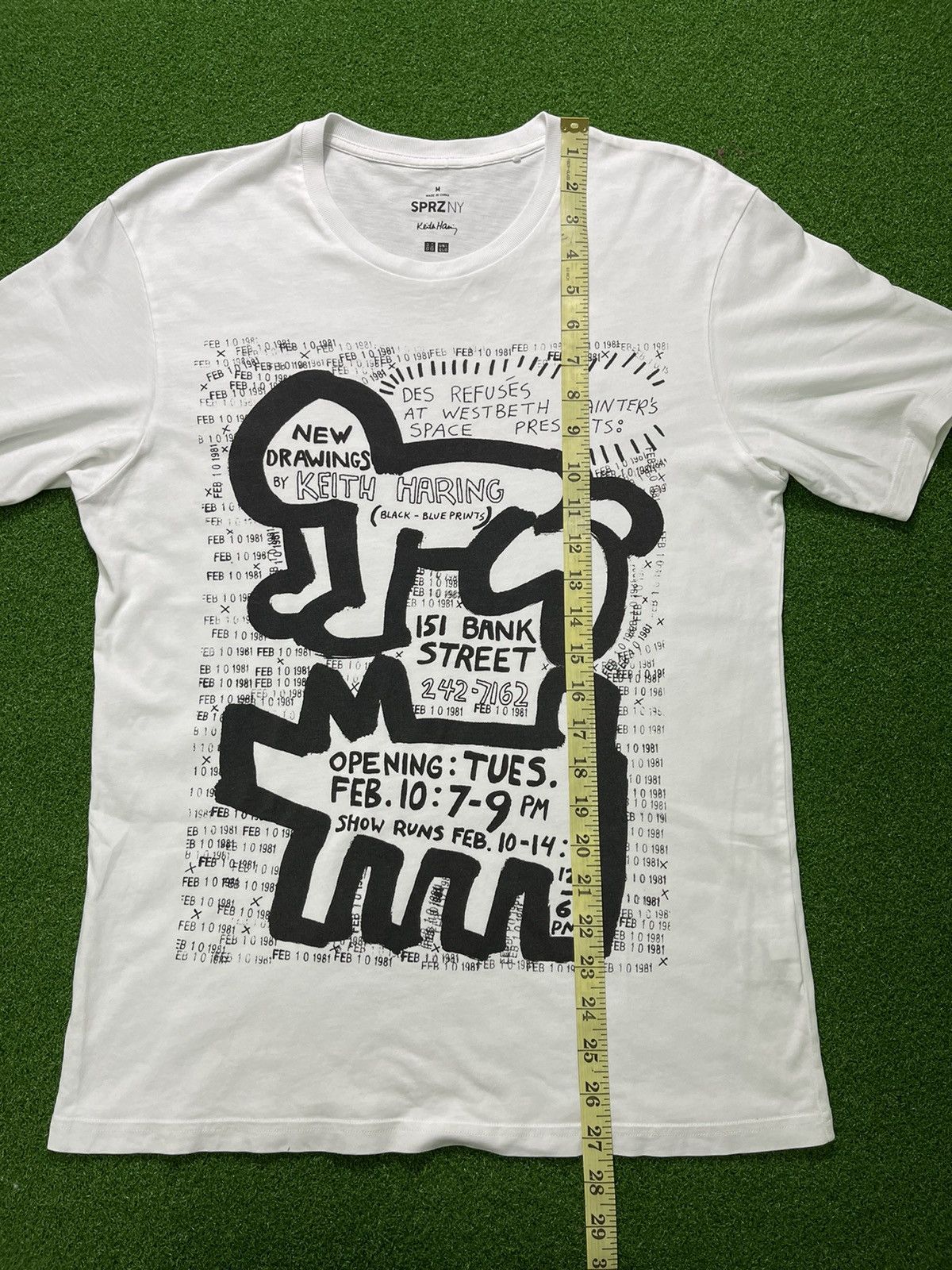 Andy Warhol Keith Haring Tee 151 Rare Item / Vintage / Bank Street Size US M / EU 48-50 / 2 - 4 Thumbnail