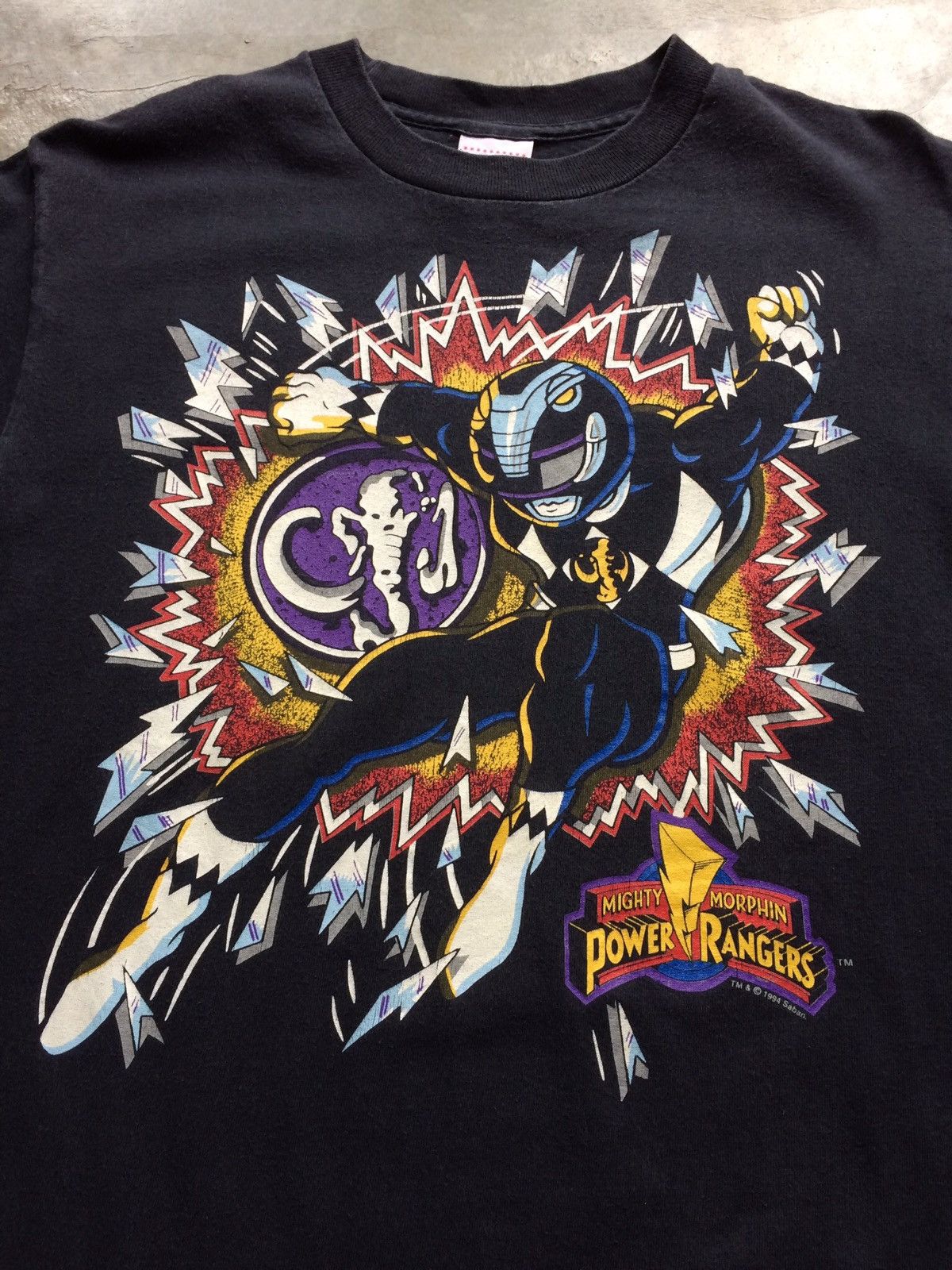 Vintage Vintage 90's Mighty Morphin Power Rangers Tshirt Size US XS / EU 42 / 0 - 3 Thumbnail