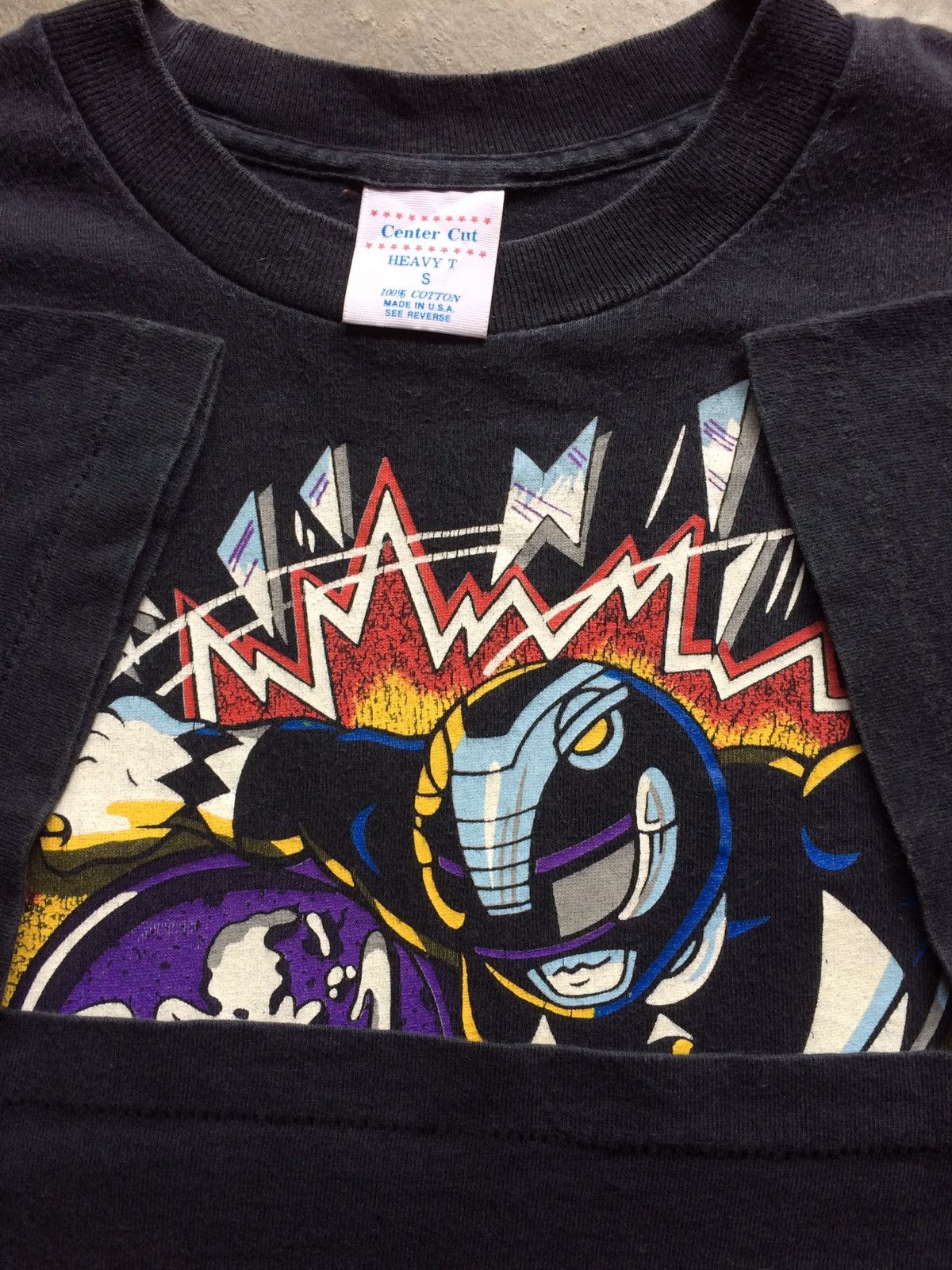 Vintage Vintage 90's Mighty Morphin Power Rangers Tshirt Size US XS / EU 42 / 0 - 2 Thumbnail