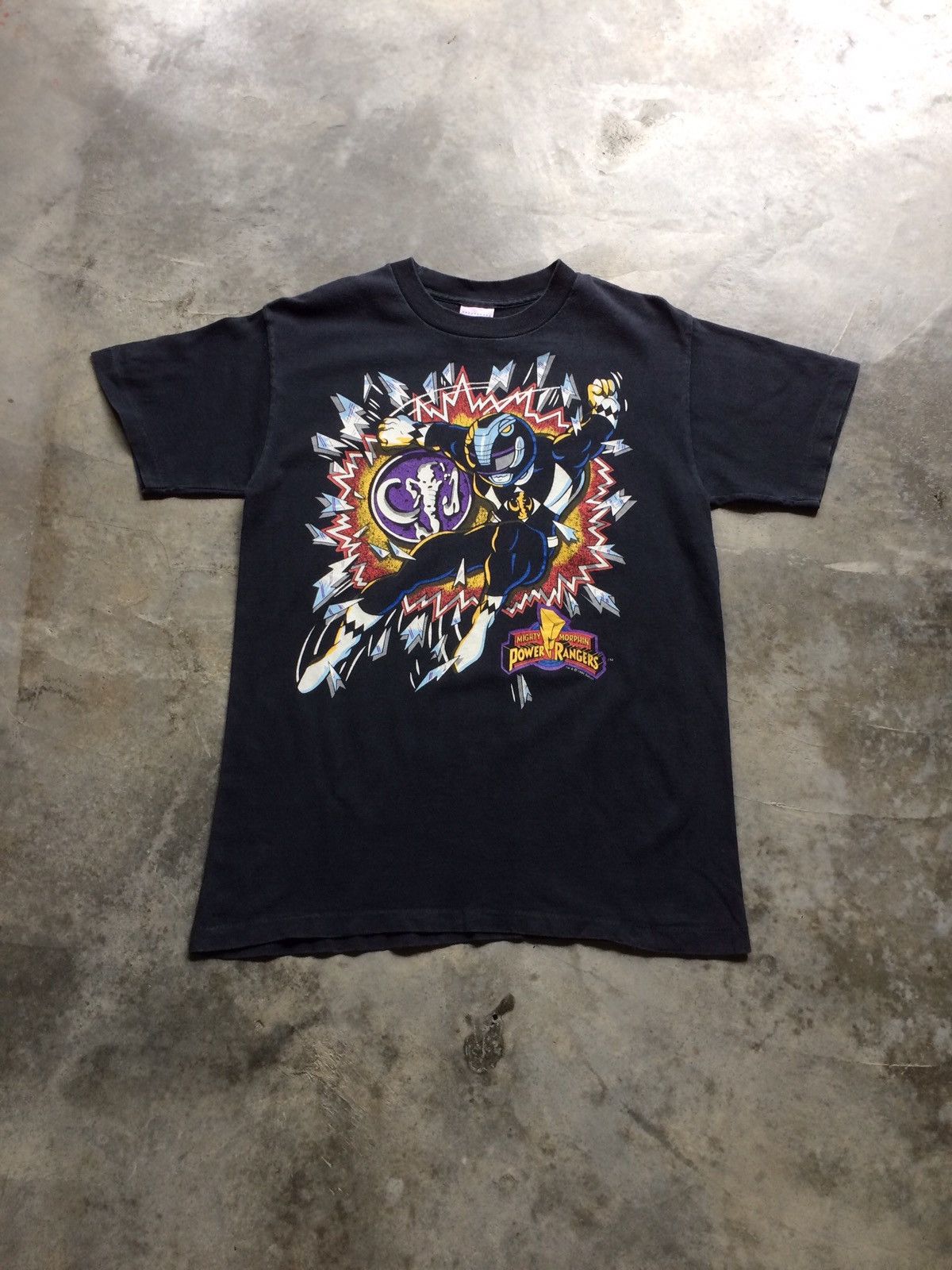 Vintage Vintage 90's Mighty Morphin Power Rangers Tshirt Size US XS / EU 42 / 0 - 1 Thumbnail